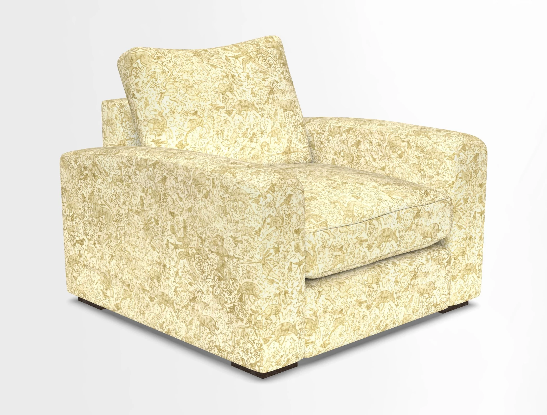Stockbridge Chair in Two Tone Plain Biscuit