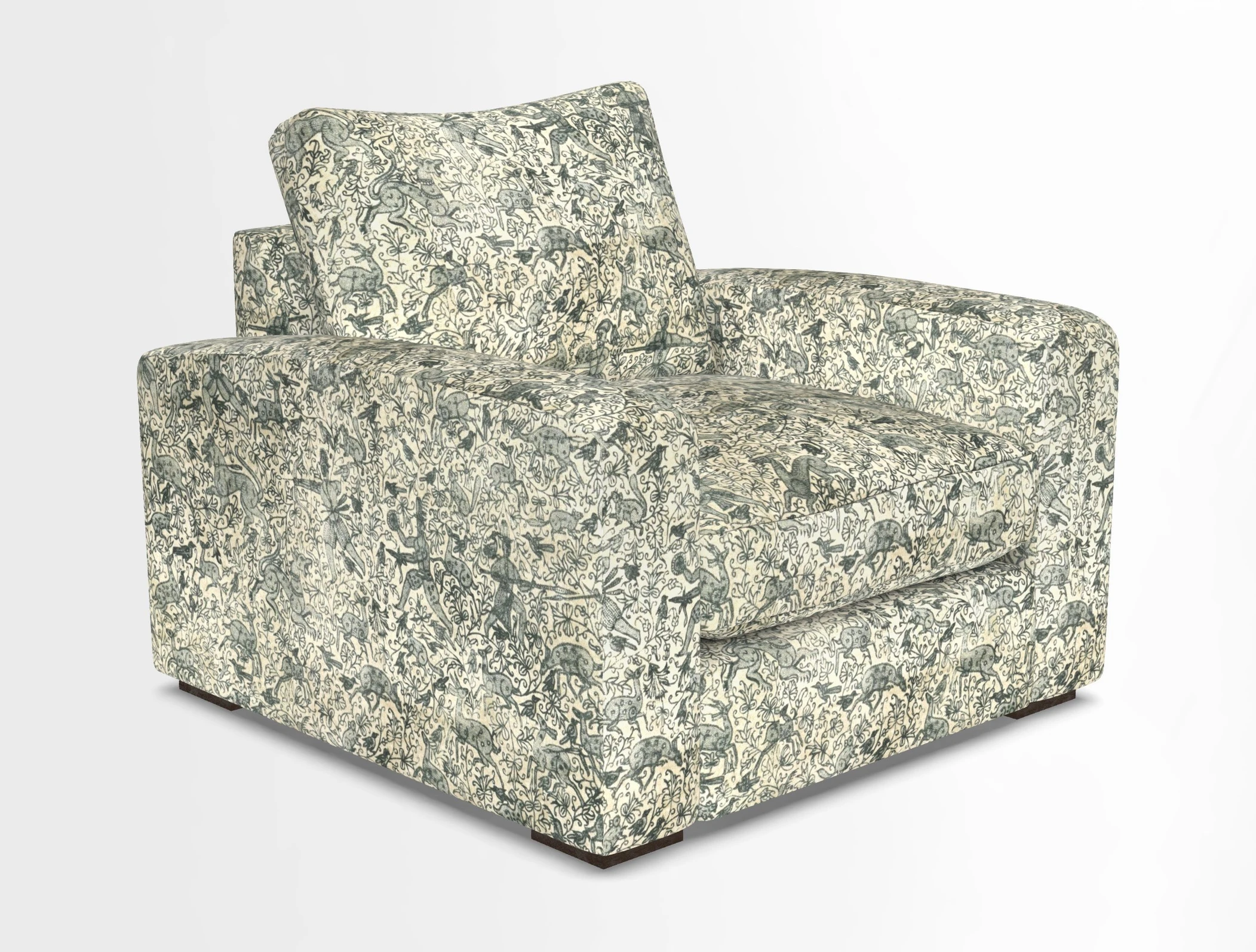 Stockbridge Chair in Two Tone Plain Biscuit