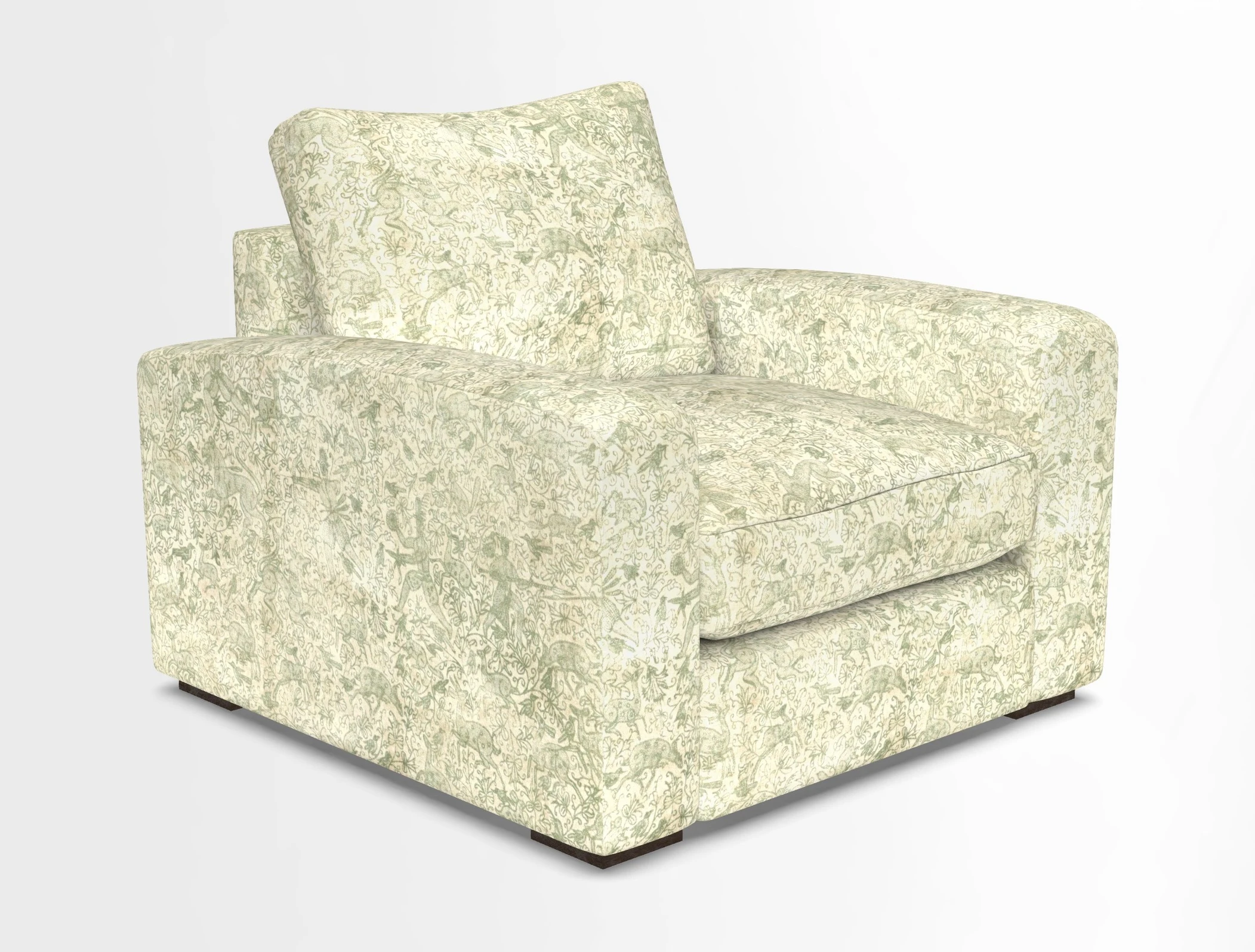 Stockbridge Chair in Two Tone Plain Biscuit