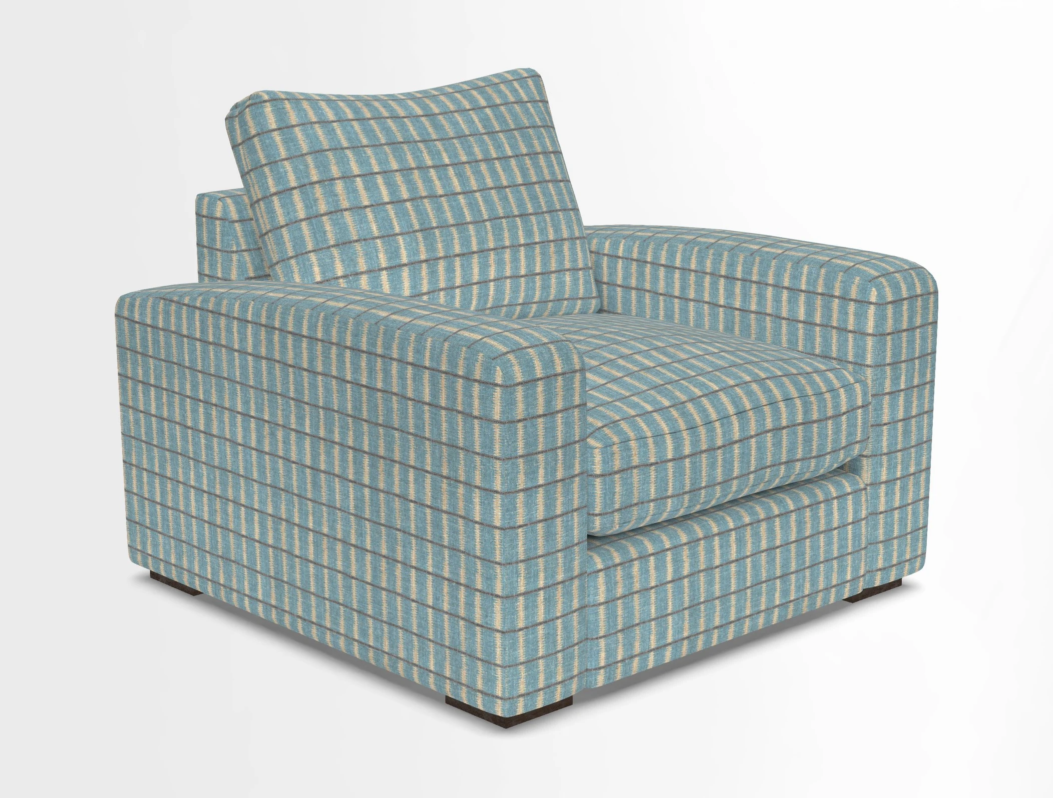 Stockbridge Chair in Two Tone Plain Biscuit