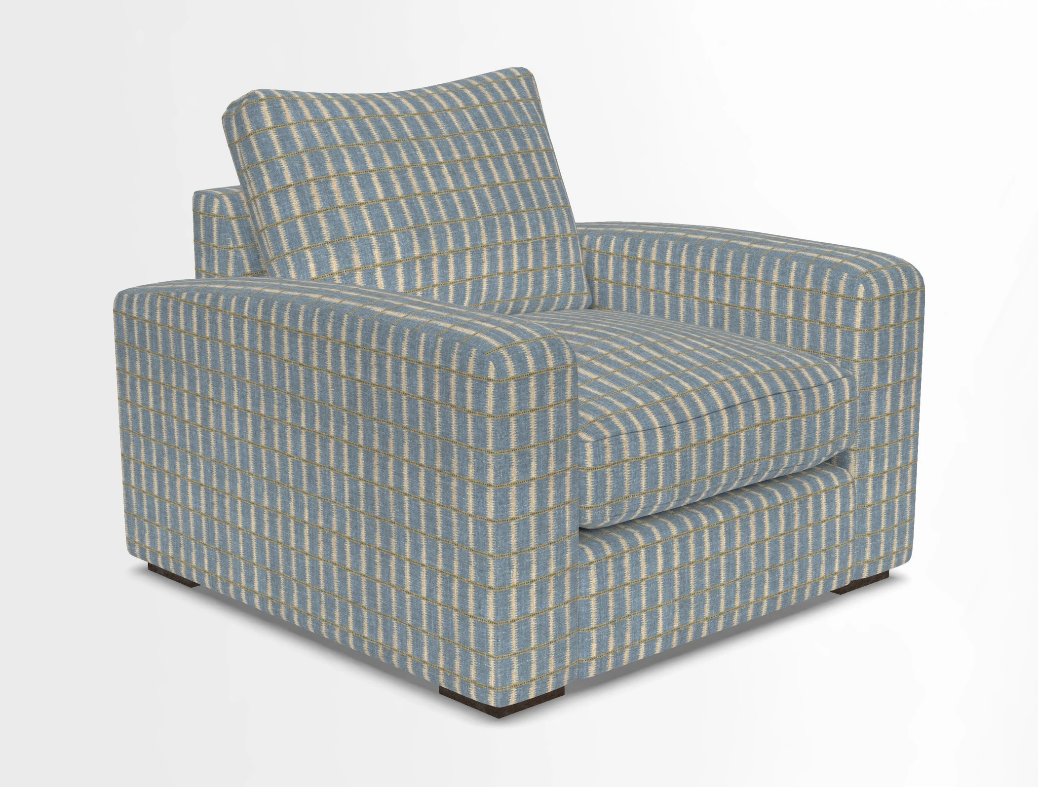 Stockbridge Chair in Two Tone Plain Biscuit