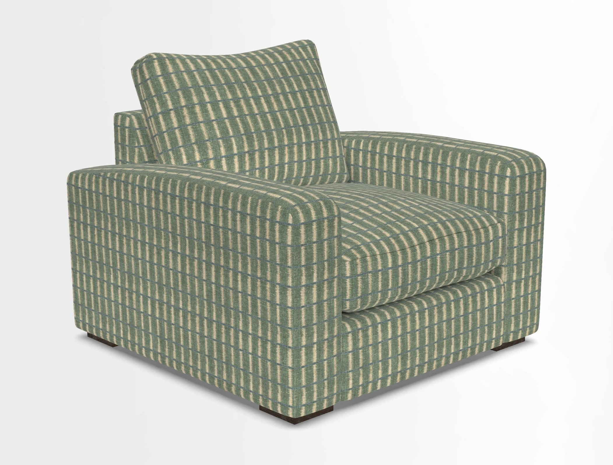 Stockbridge Chair in Two Tone Plain Biscuit