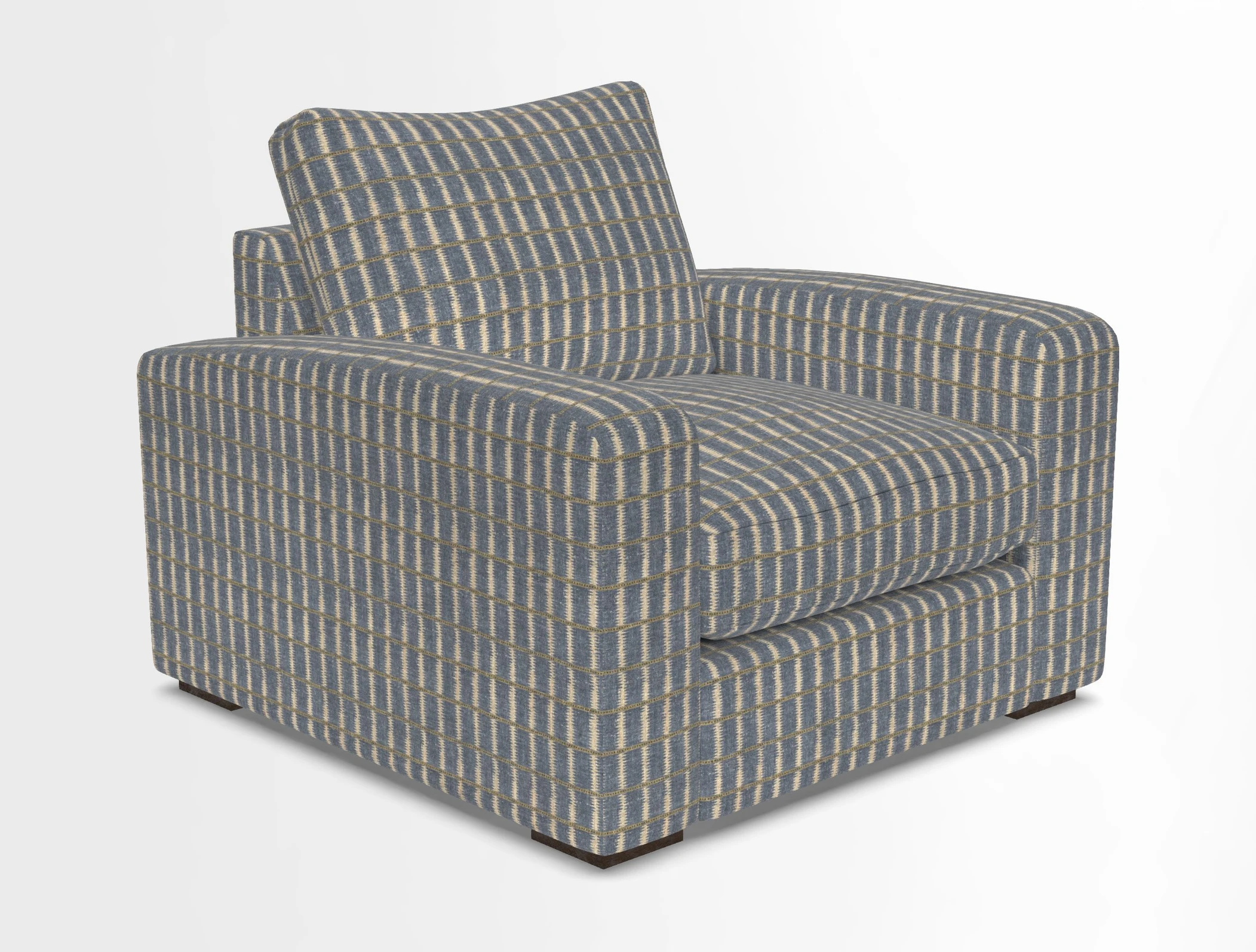 Stockbridge Chair in Two Tone Plain Biscuit
