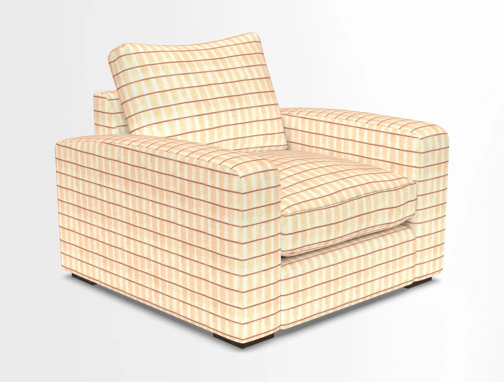Stockbridge Chair in Two Tone Plain Biscuit