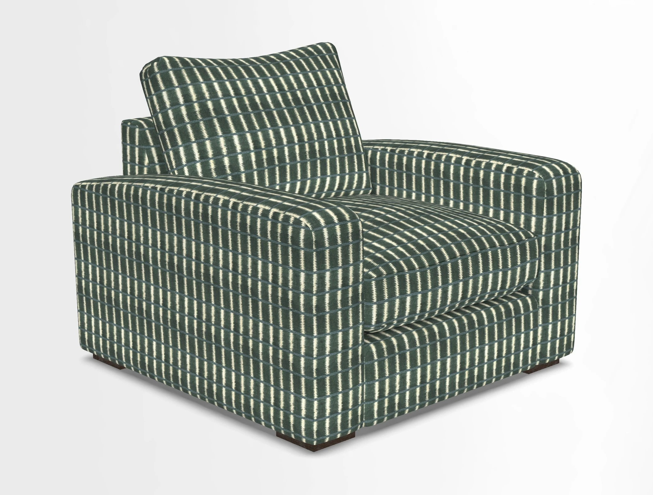 Stockbridge Chair in Two Tone Plain Biscuit