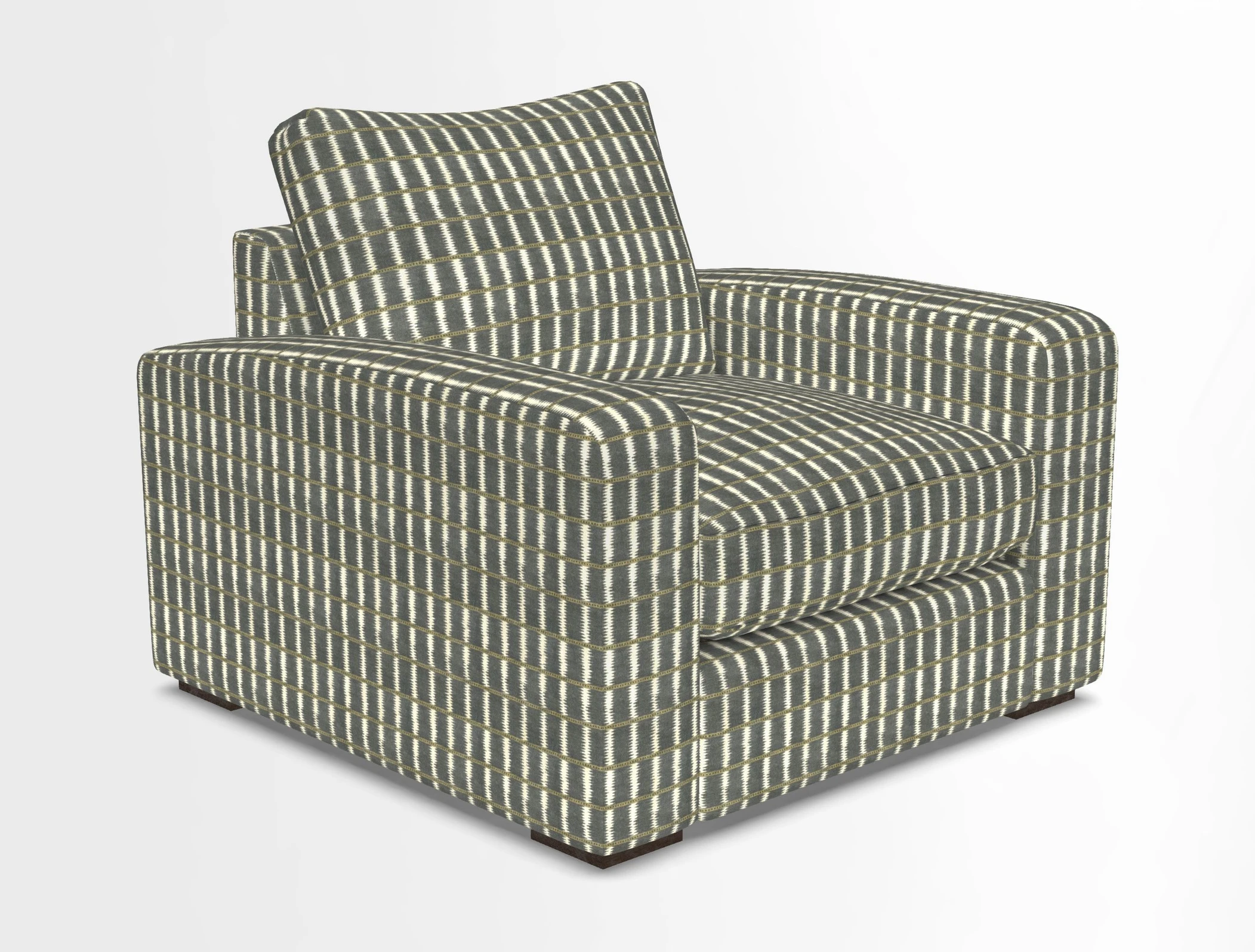Stockbridge Chair in Two Tone Plain Biscuit