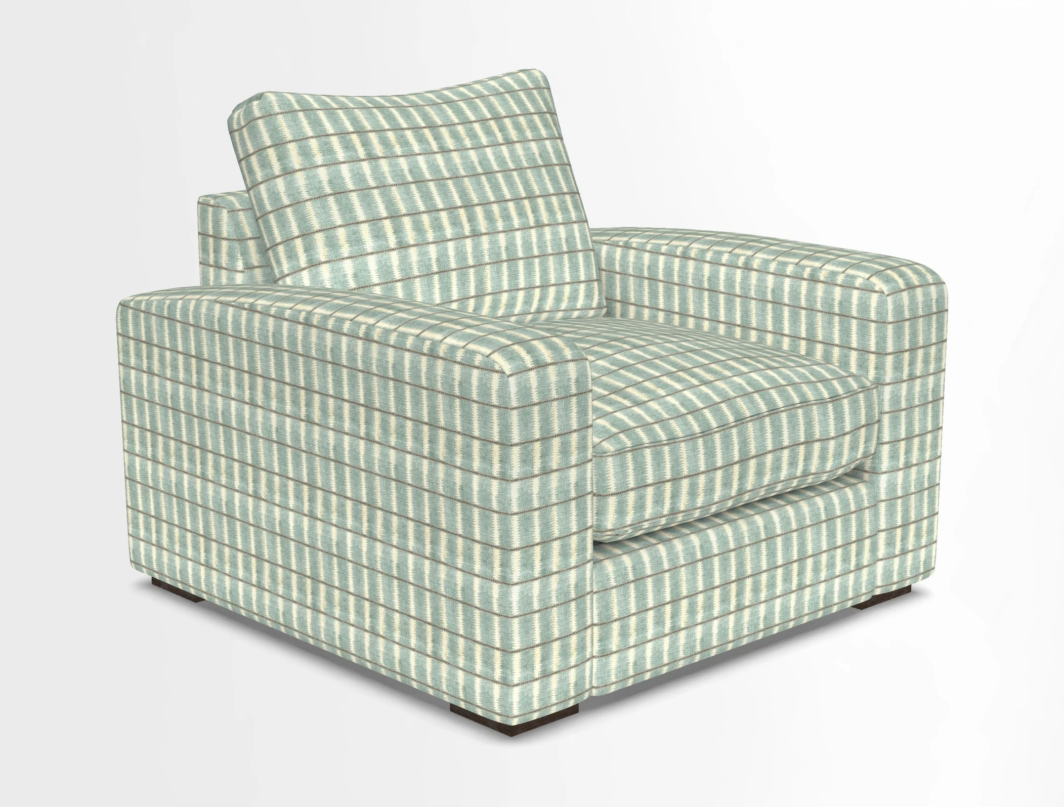 Stockbridge Chair in Two Tone Plain Biscuit