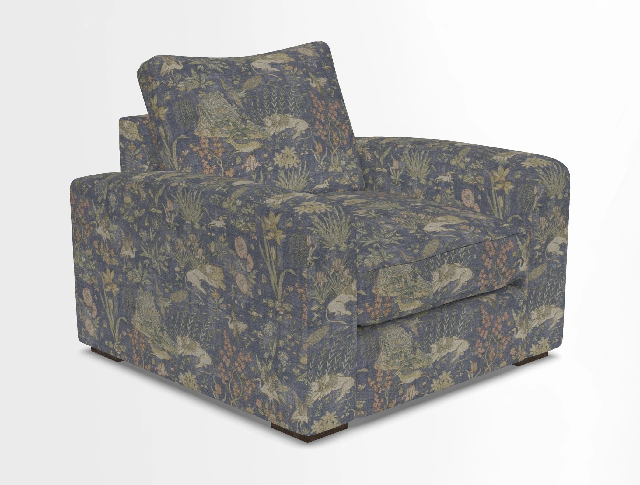 Stockbridge Chair in Two Tone Plain Biscuit