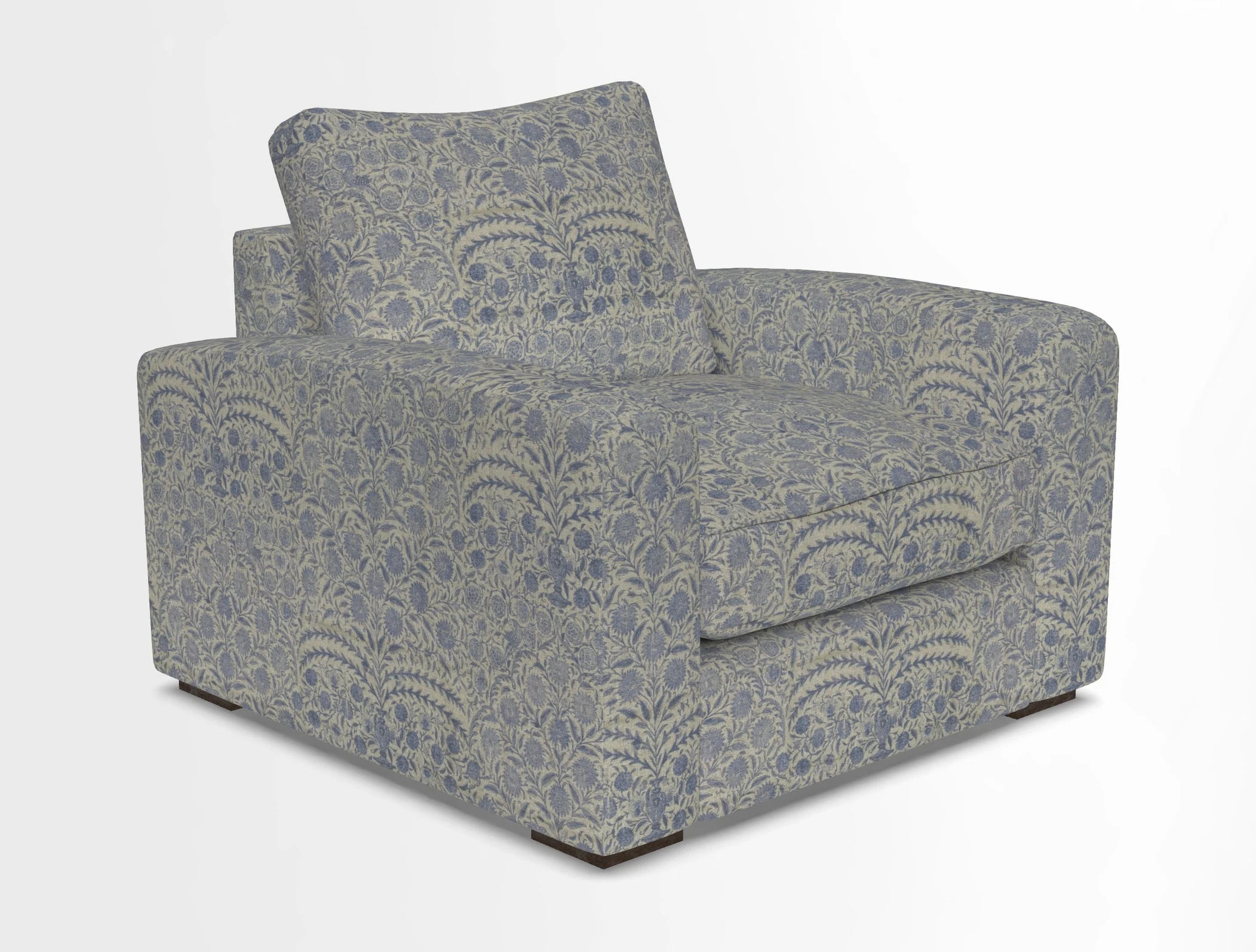 Stockbridge Chair in Two Tone Plain Biscuit
