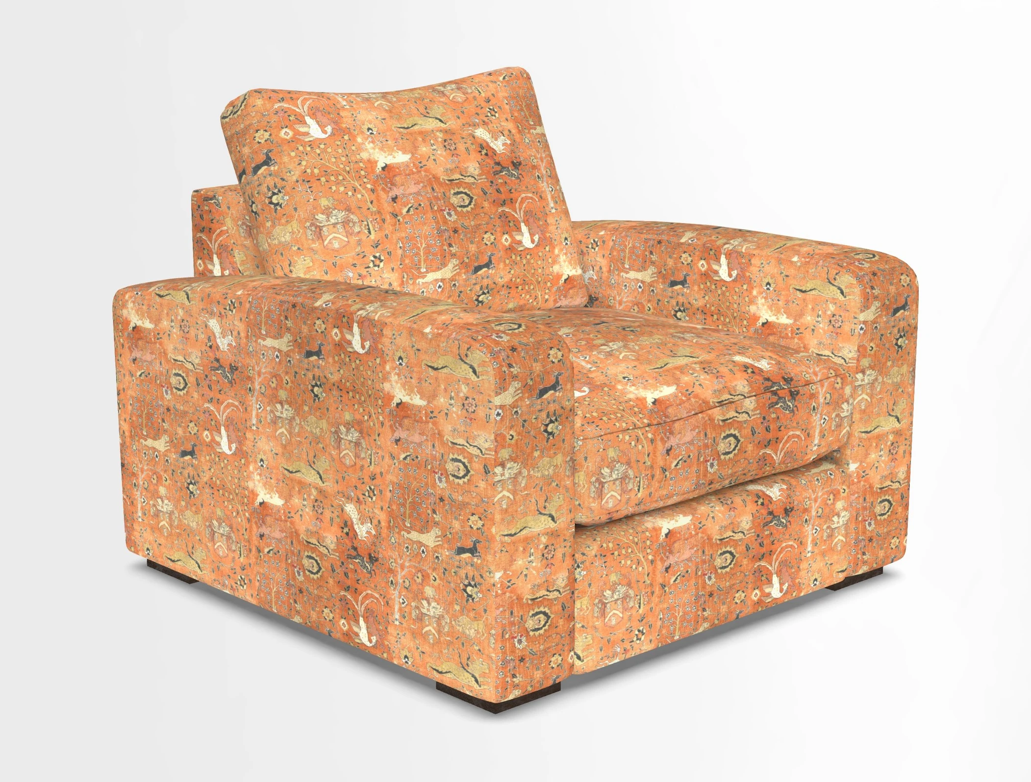 Stockbridge Chair in Two Tone Plain Biscuit