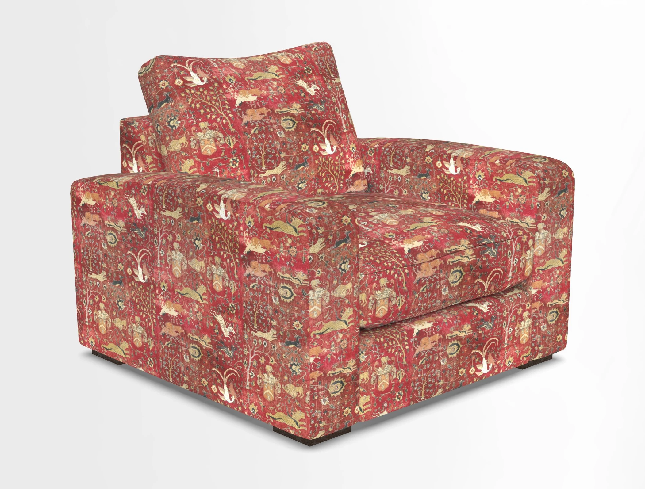 Stockbridge Chair in Two Tone Plain Biscuit
