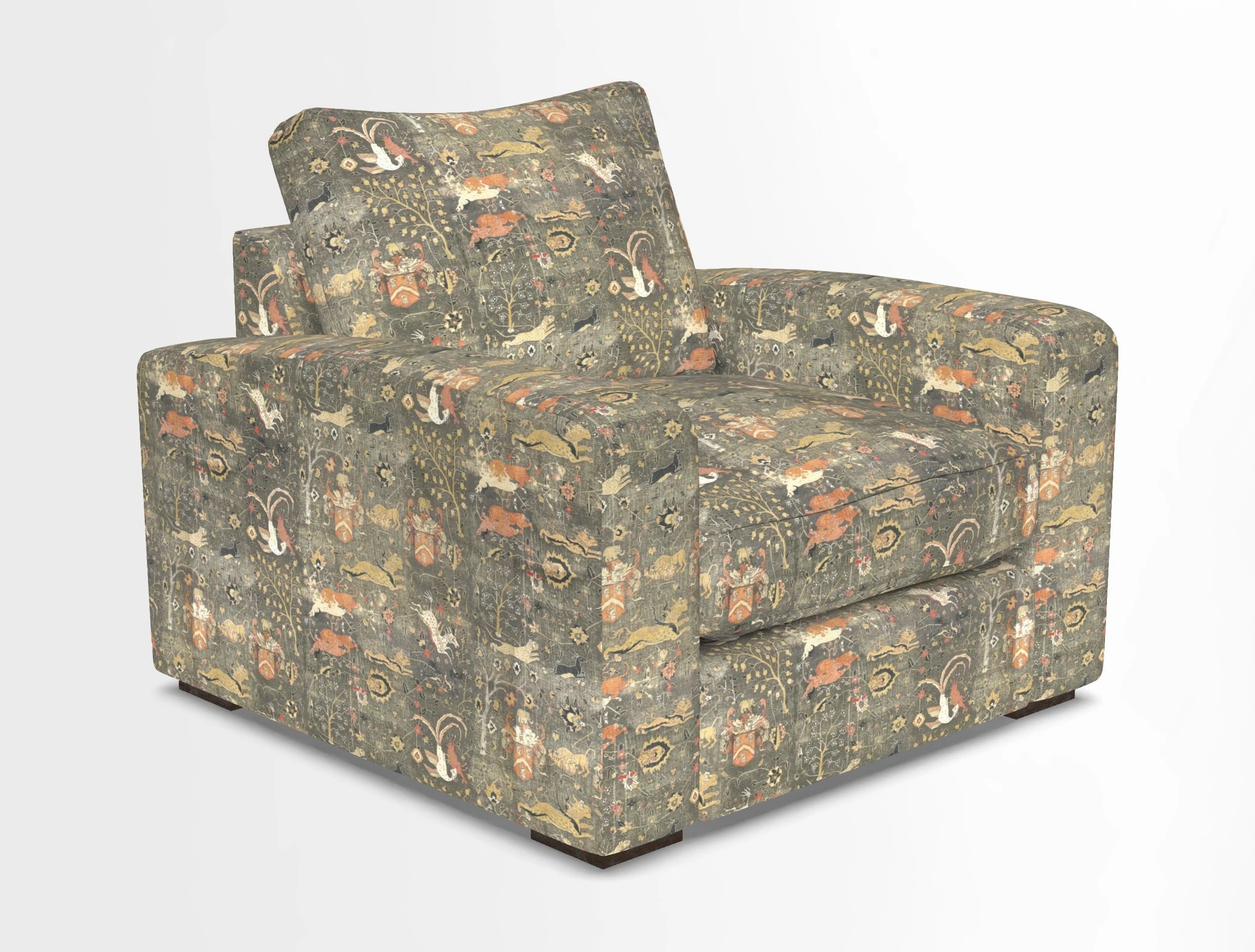 Stockbridge Chair in Two Tone Plain Biscuit
