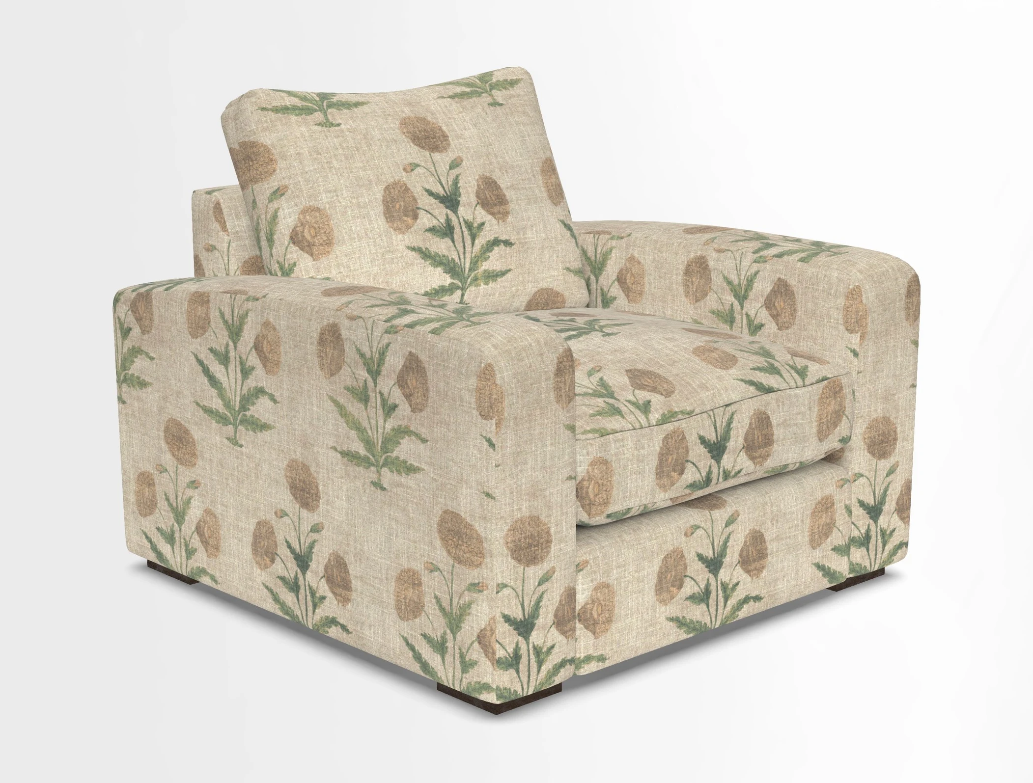 Stockbridge Chair in Two Tone Plain Biscuit