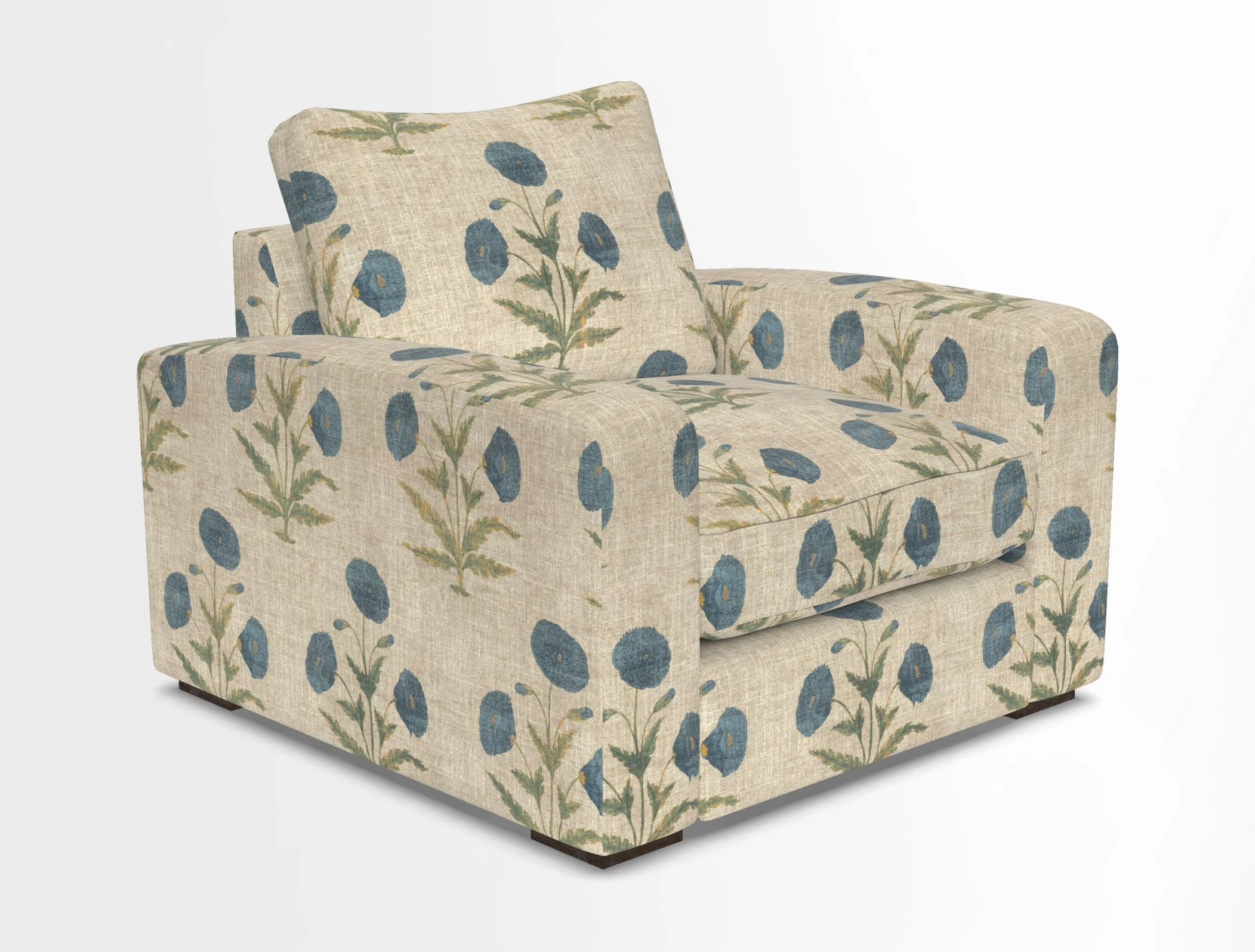 Stockbridge Chair in Two Tone Plain Biscuit
