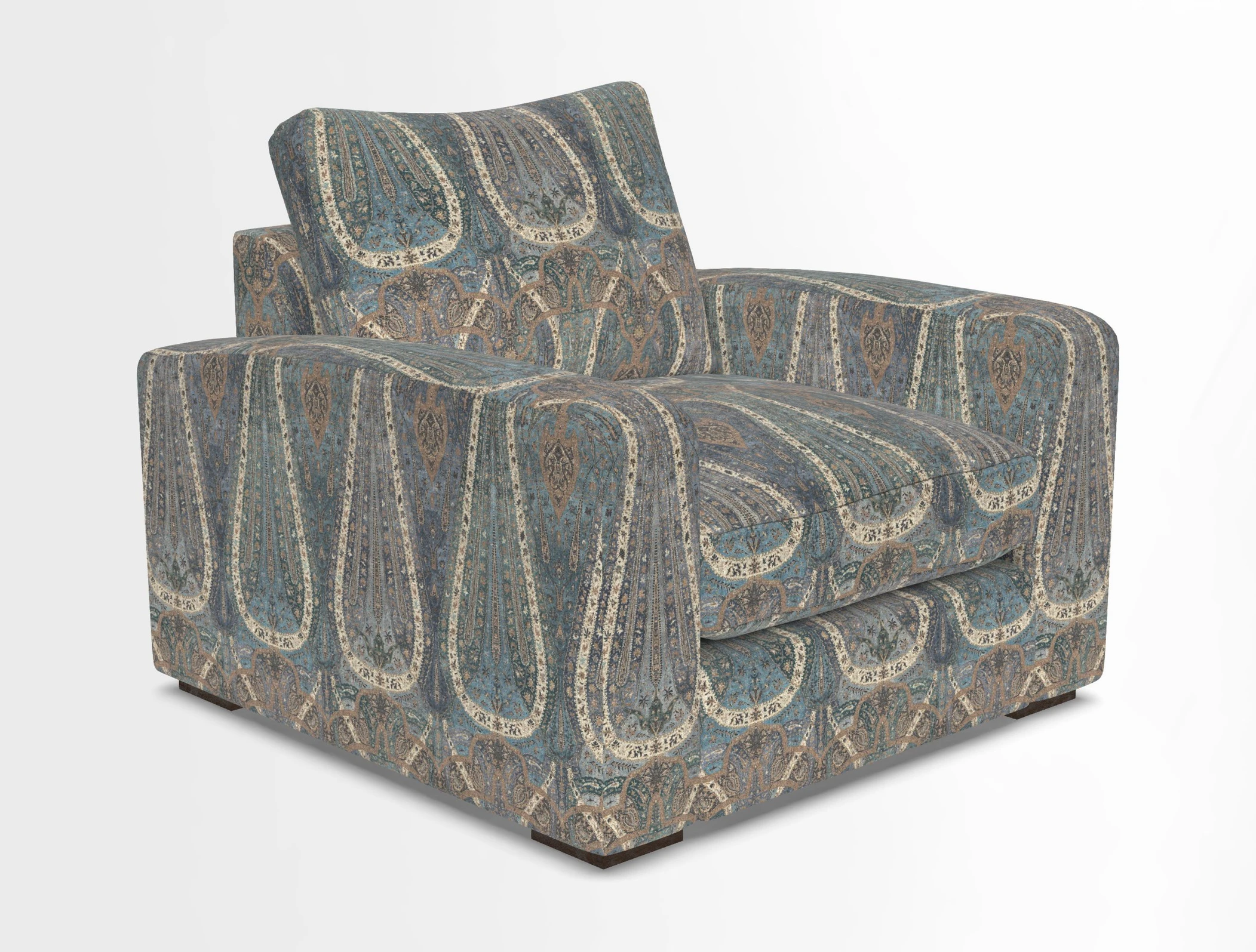 Stockbridge Chair in Two Tone Plain Biscuit