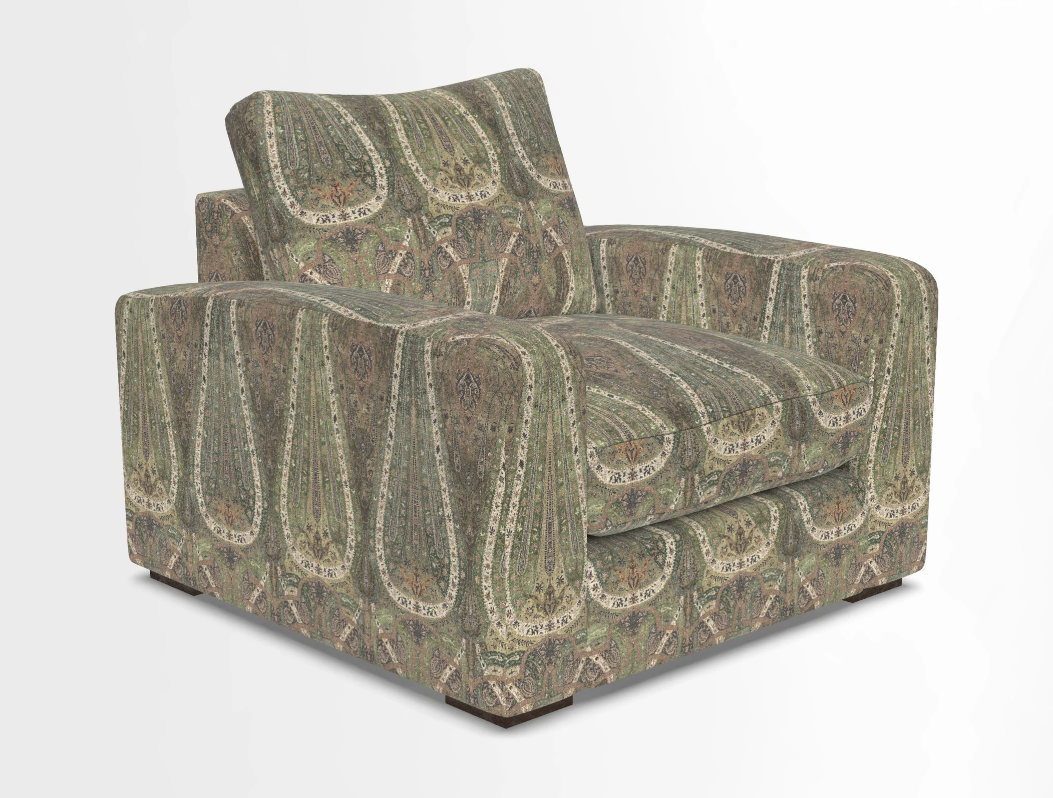 Stockbridge Chair in Two Tone Plain Biscuit
