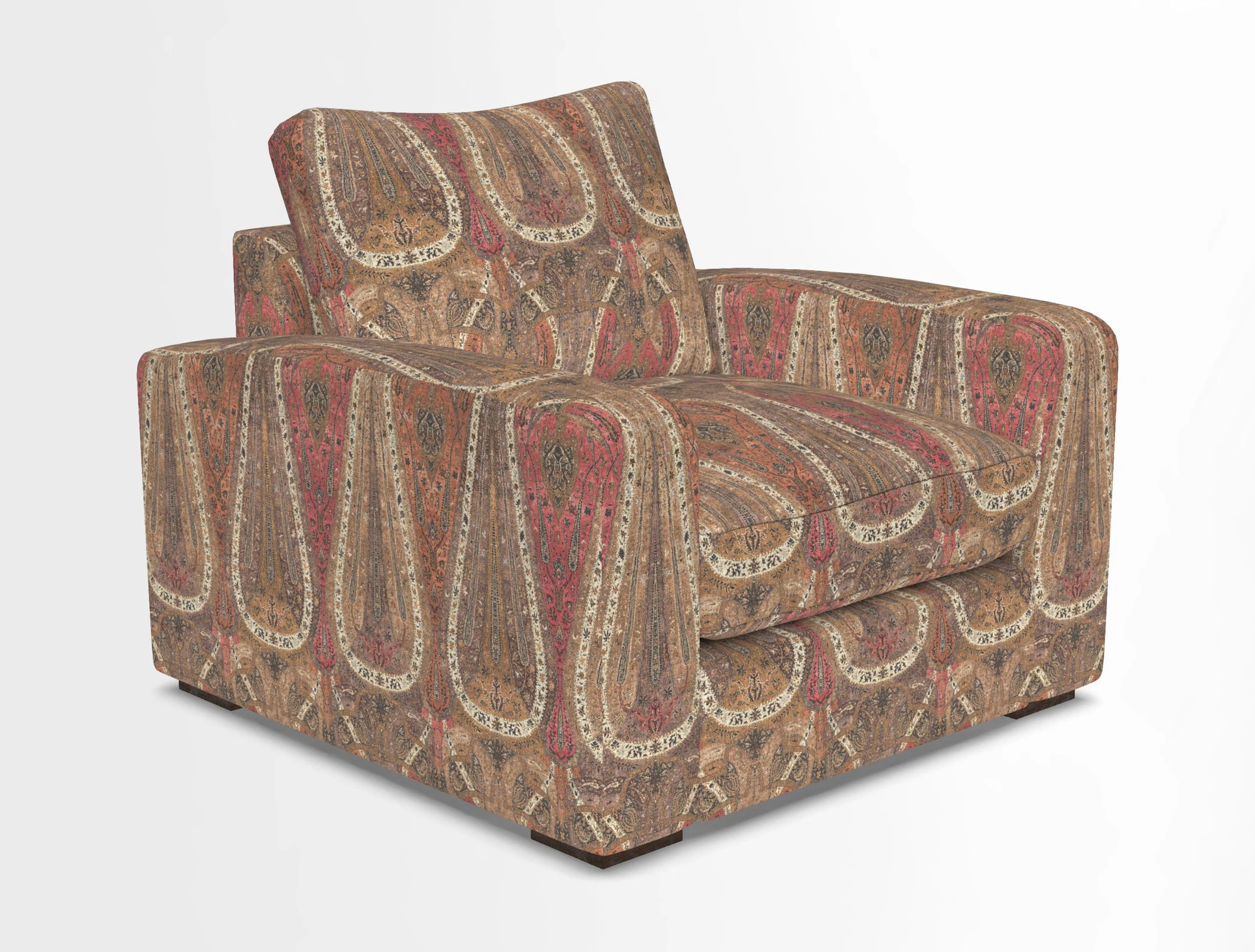 Stockbridge Chair in Two Tone Plain Biscuit