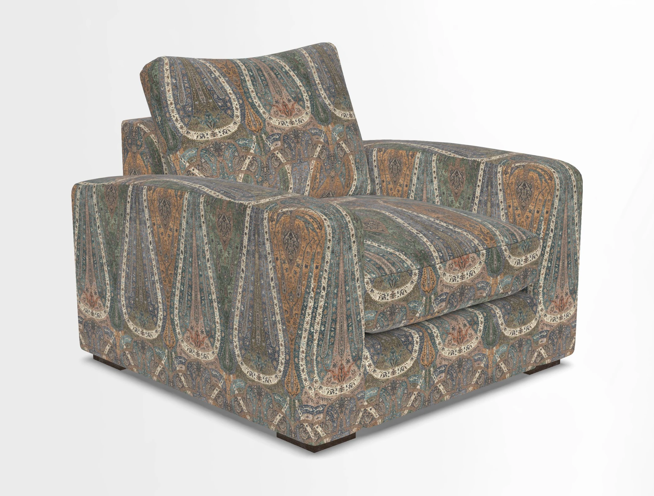 Stockbridge Chair in Two Tone Plain Biscuit