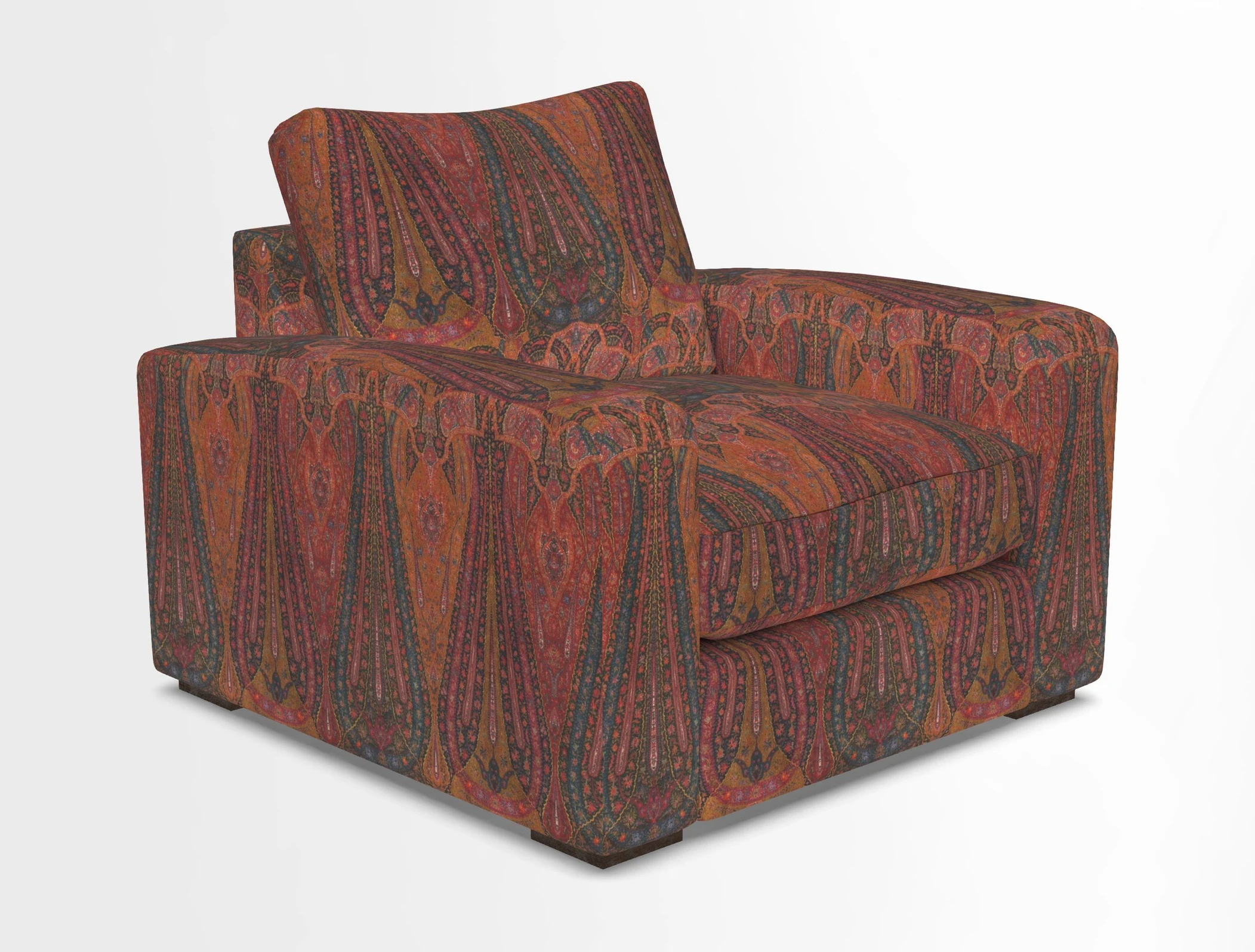 Stockbridge Chair in Two Tone Plain Biscuit