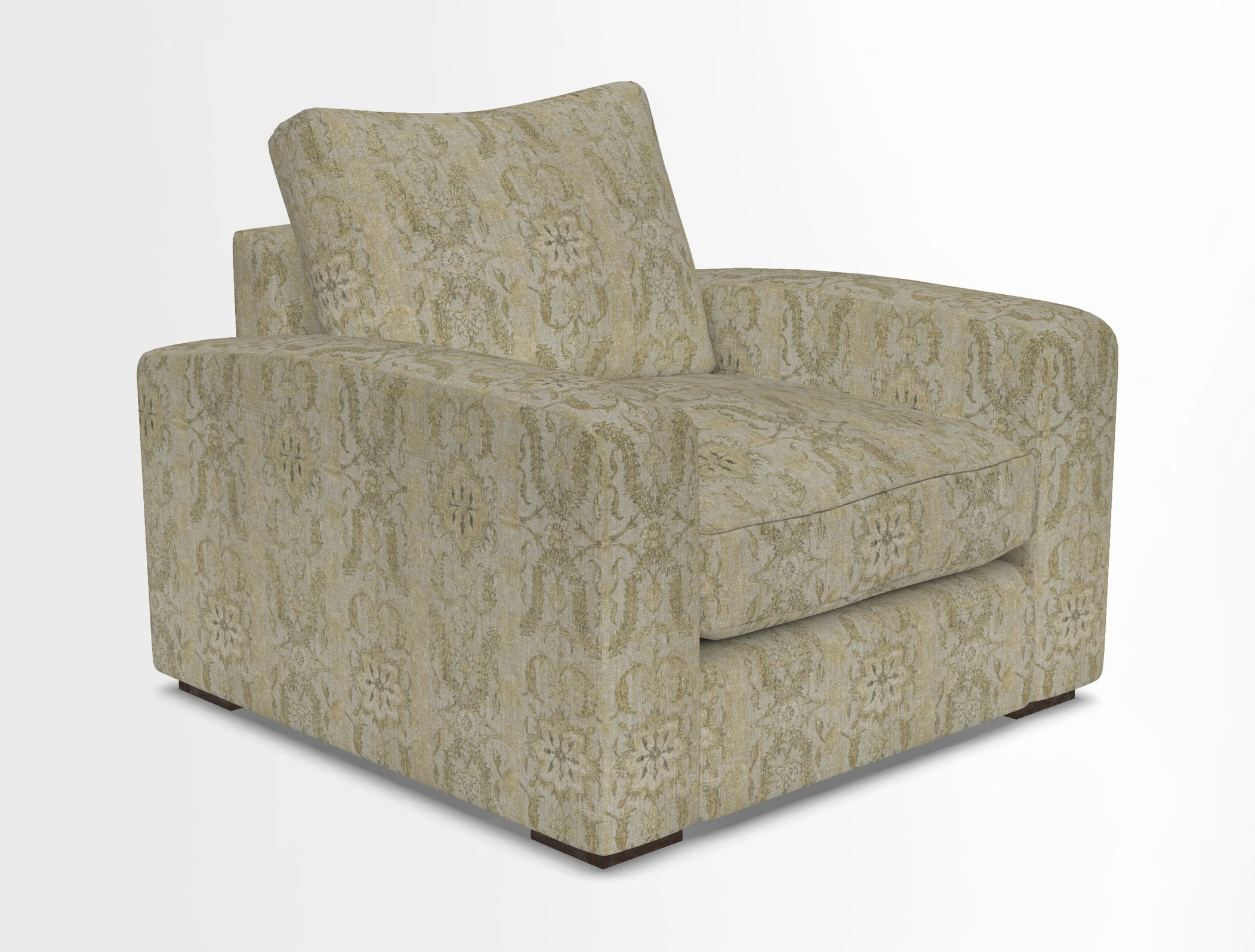 Stockbridge Chair in Two Tone Plain Biscuit