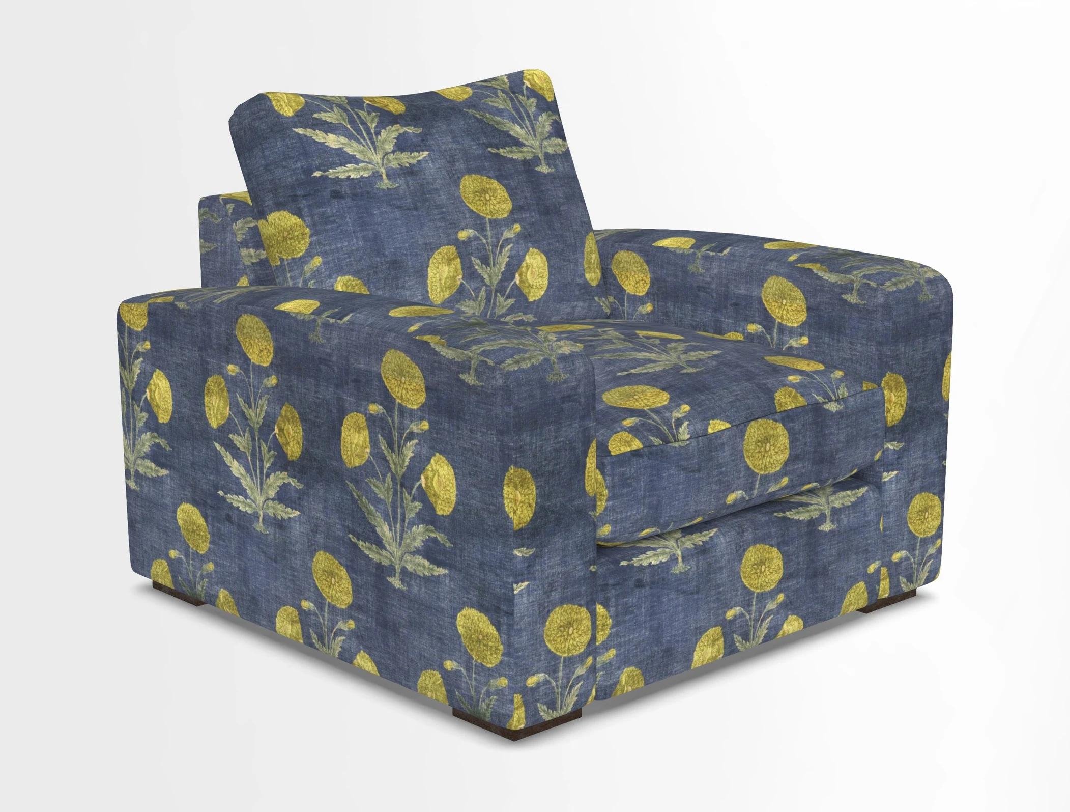 Stockbridge Chair in Two Tone Plain Biscuit