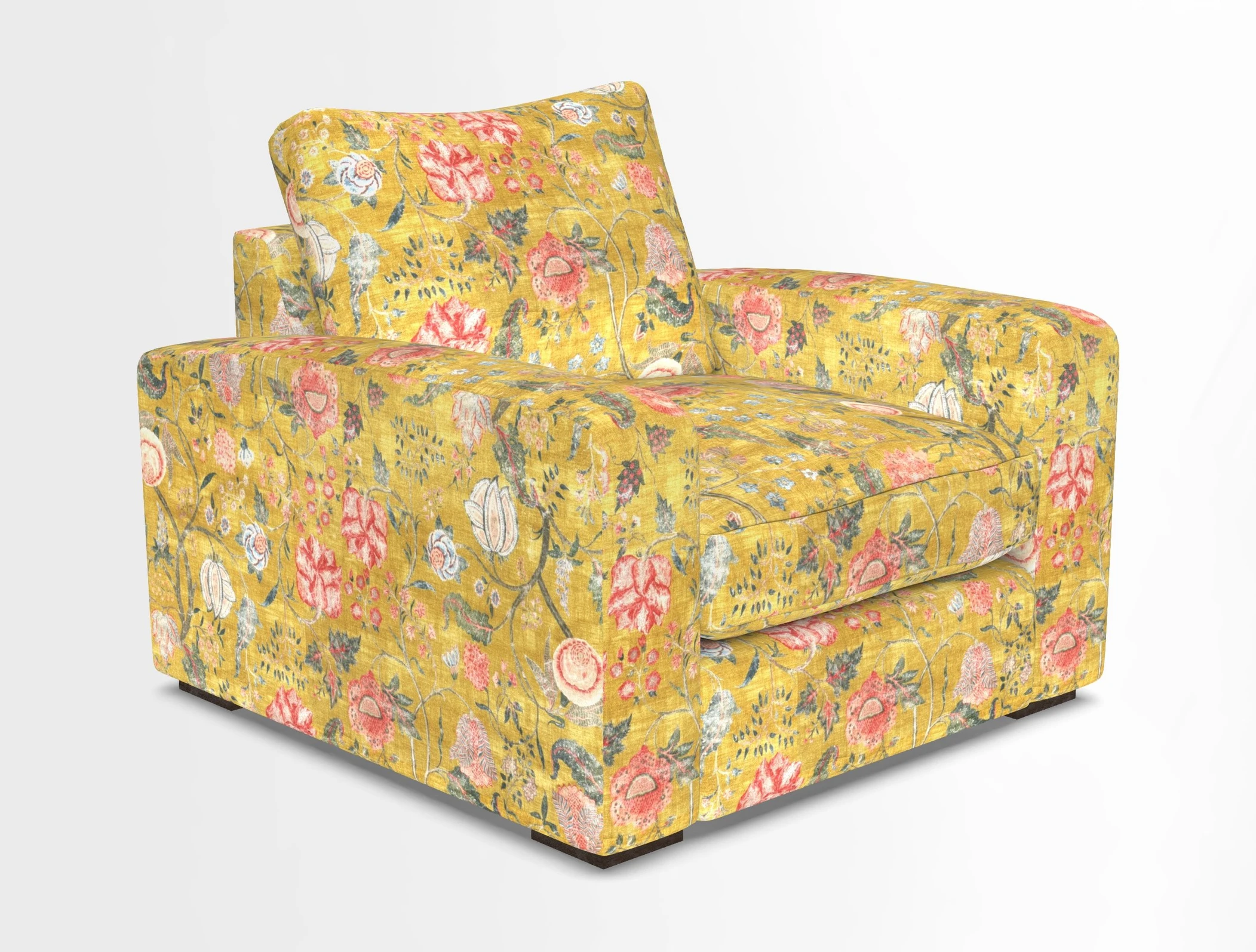 Stockbridge Chair in Two Tone Plain Biscuit