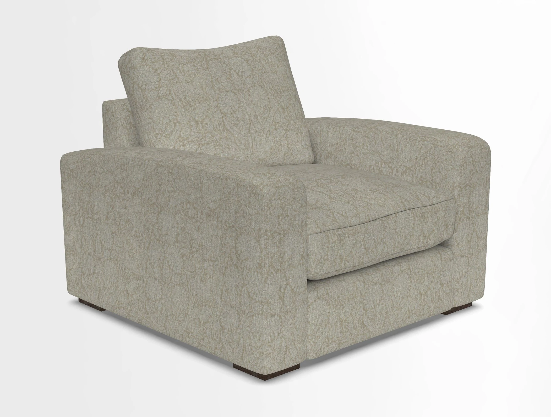 Stockbridge Chair in Two Tone Plain Biscuit