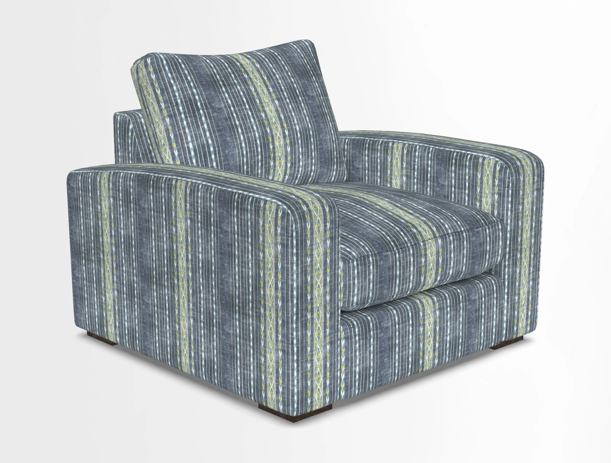 Stockbridge Chair in Two Tone Plain Biscuit