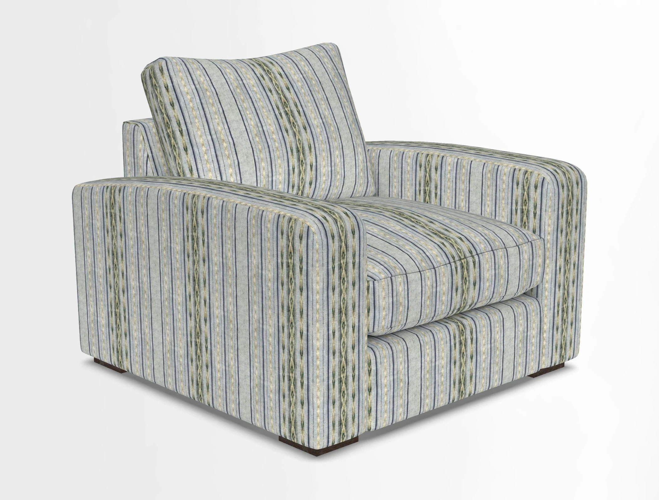 Stockbridge Chair in Two Tone Plain Biscuit