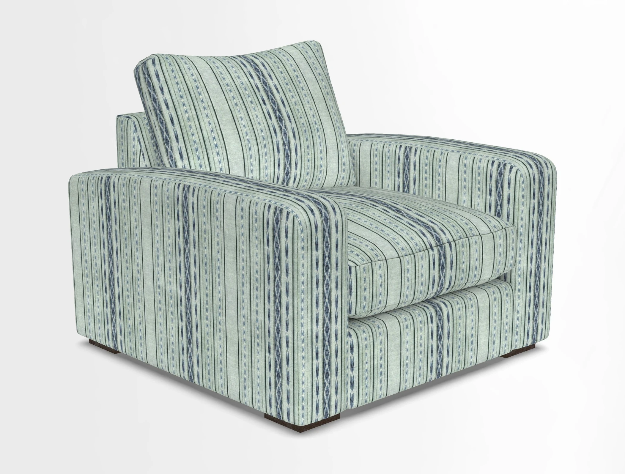Stockbridge Chair in Two Tone Plain Biscuit