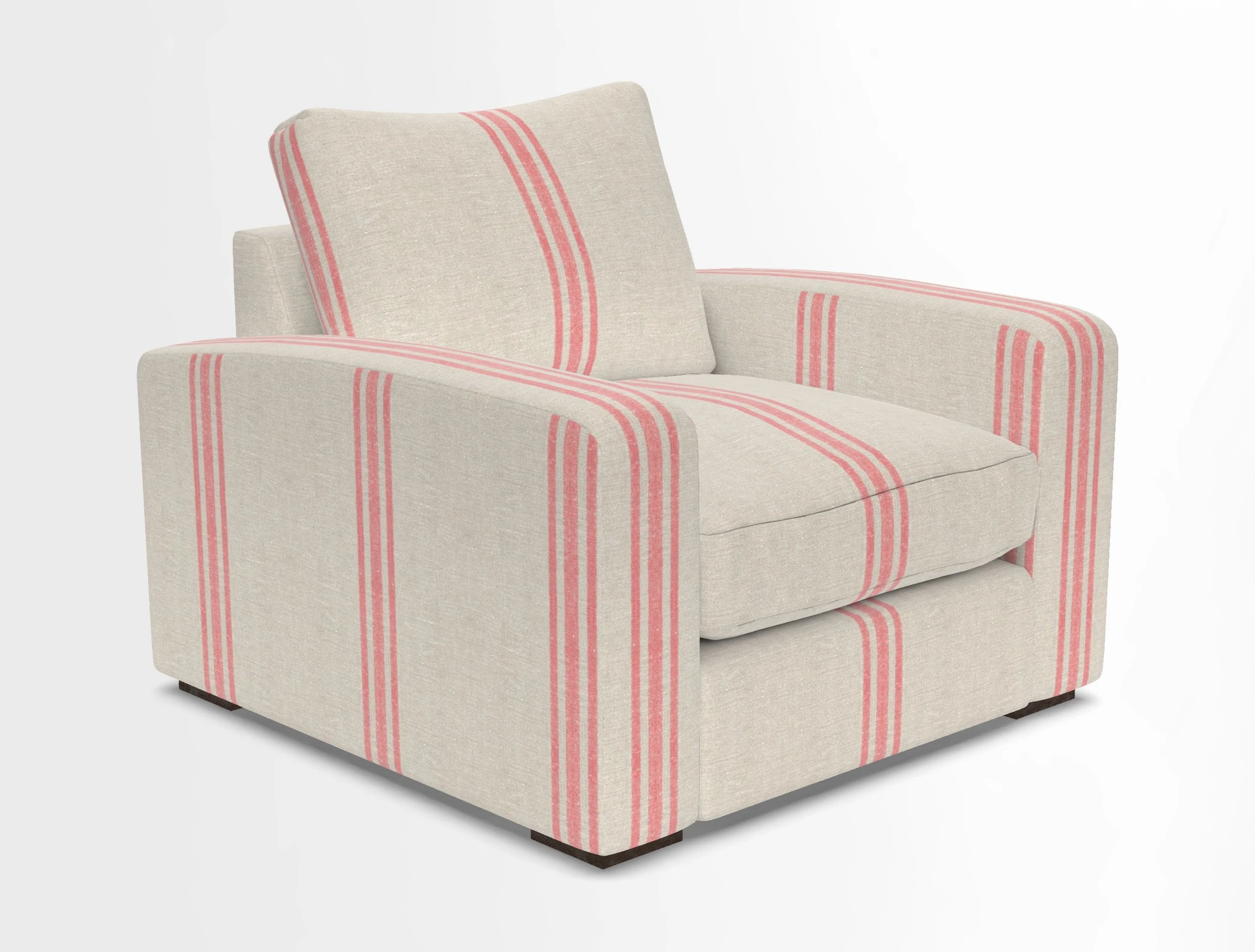 Stockbridge Chair in Two Tone Plain Biscuit