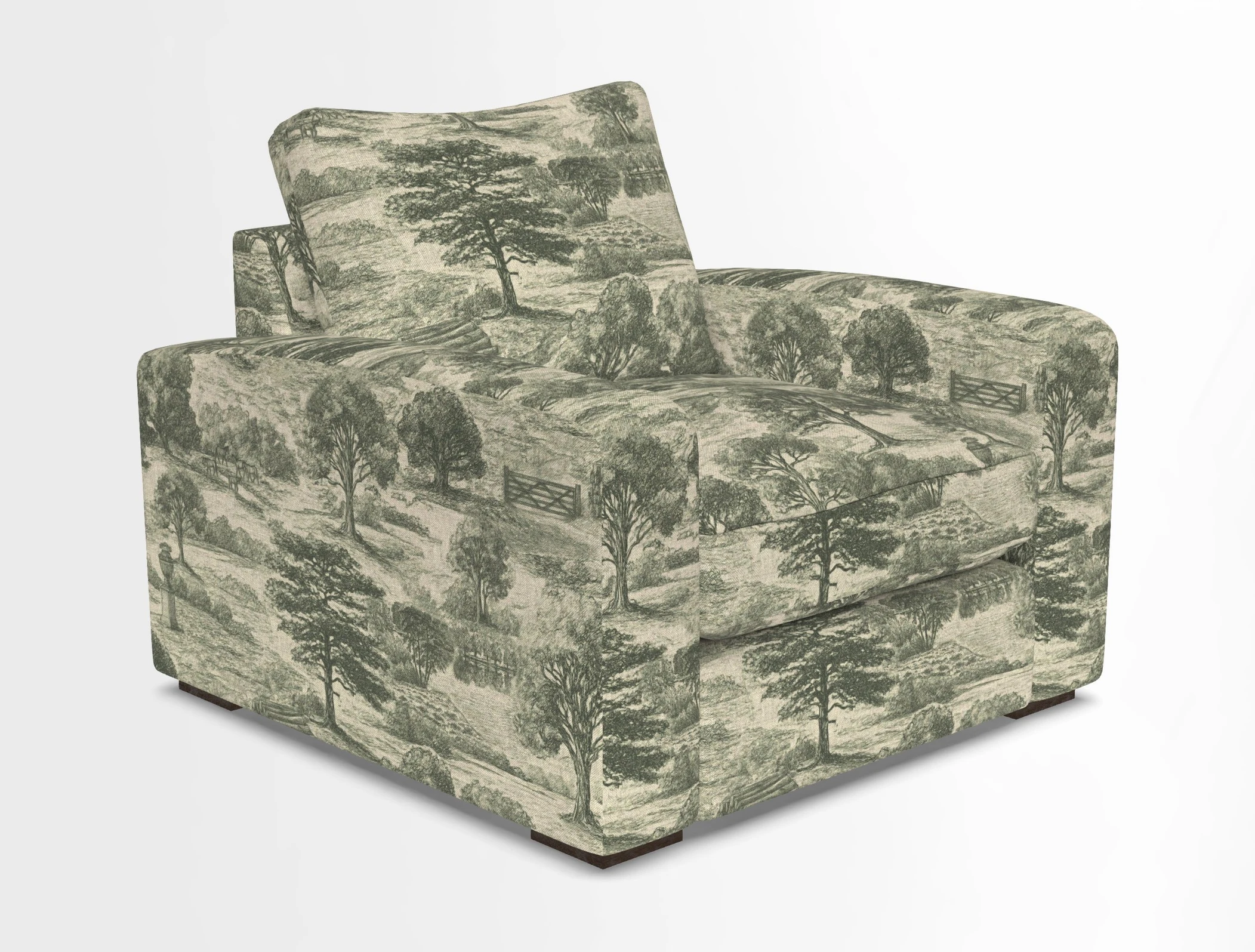 Stockbridge Chair in Two Tone Plain Biscuit