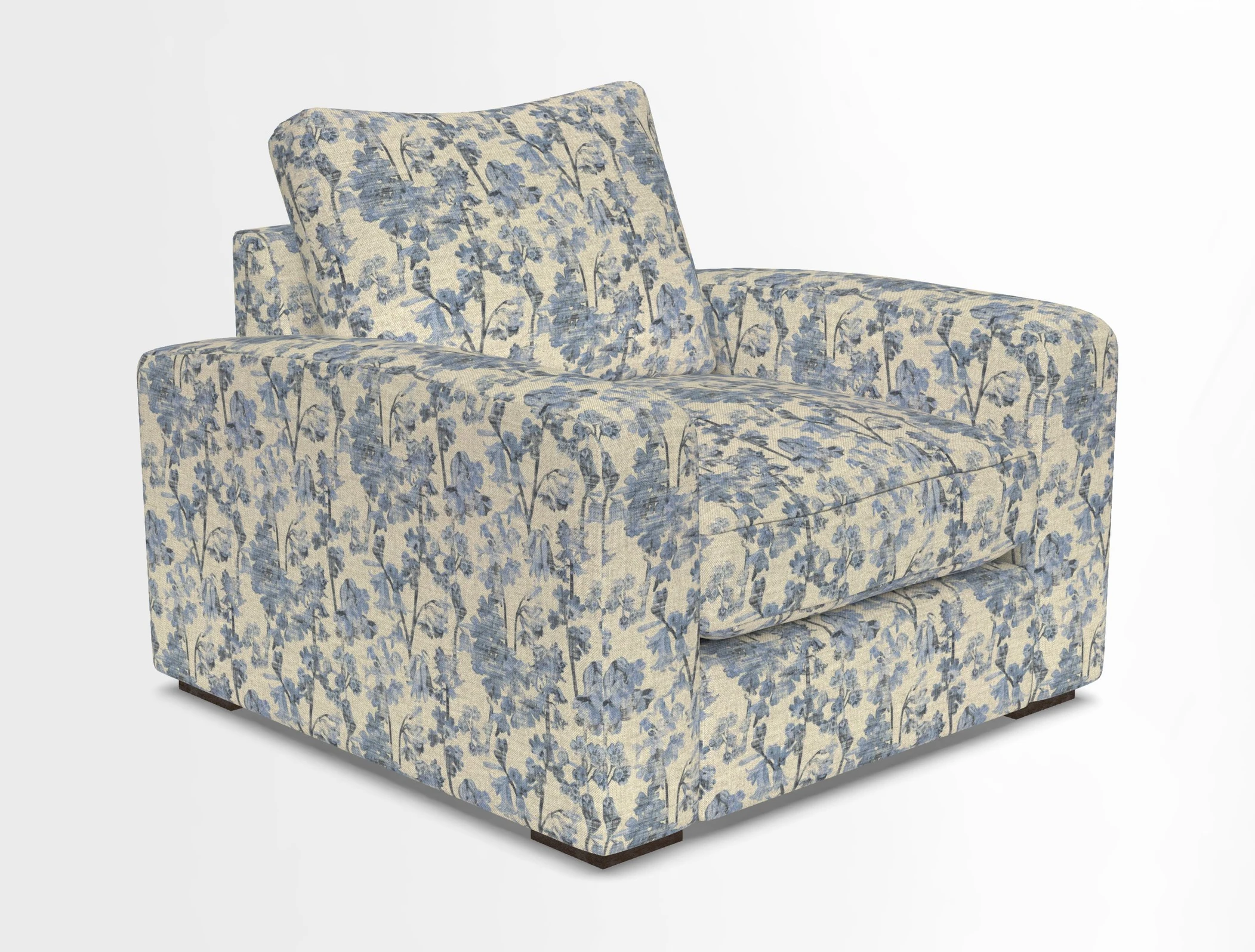 Stockbridge Chair in Two Tone Plain Biscuit