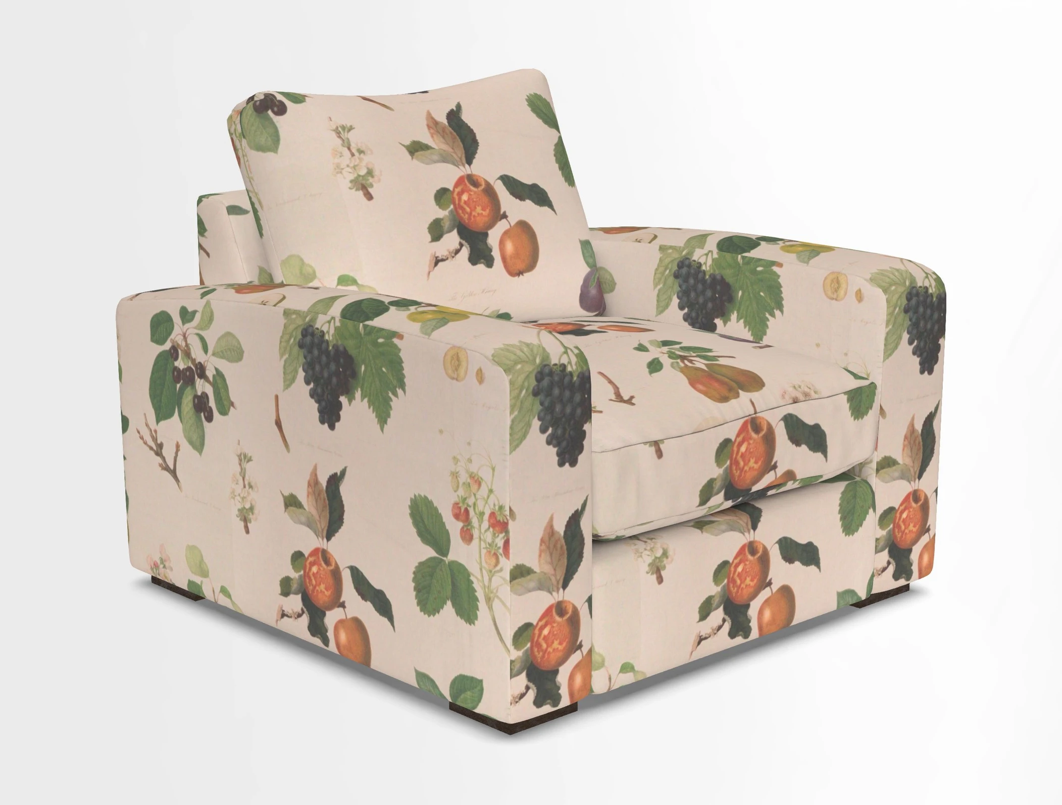 Stockbridge Chair in Two Tone Plain Biscuit