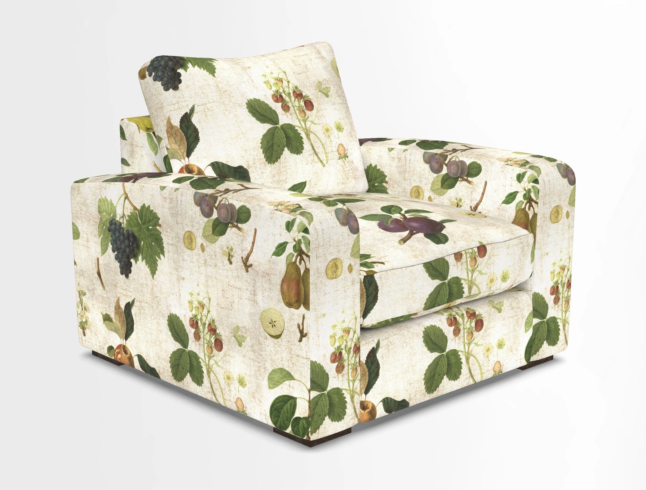 Stockbridge Chair in Two Tone Plain Biscuit