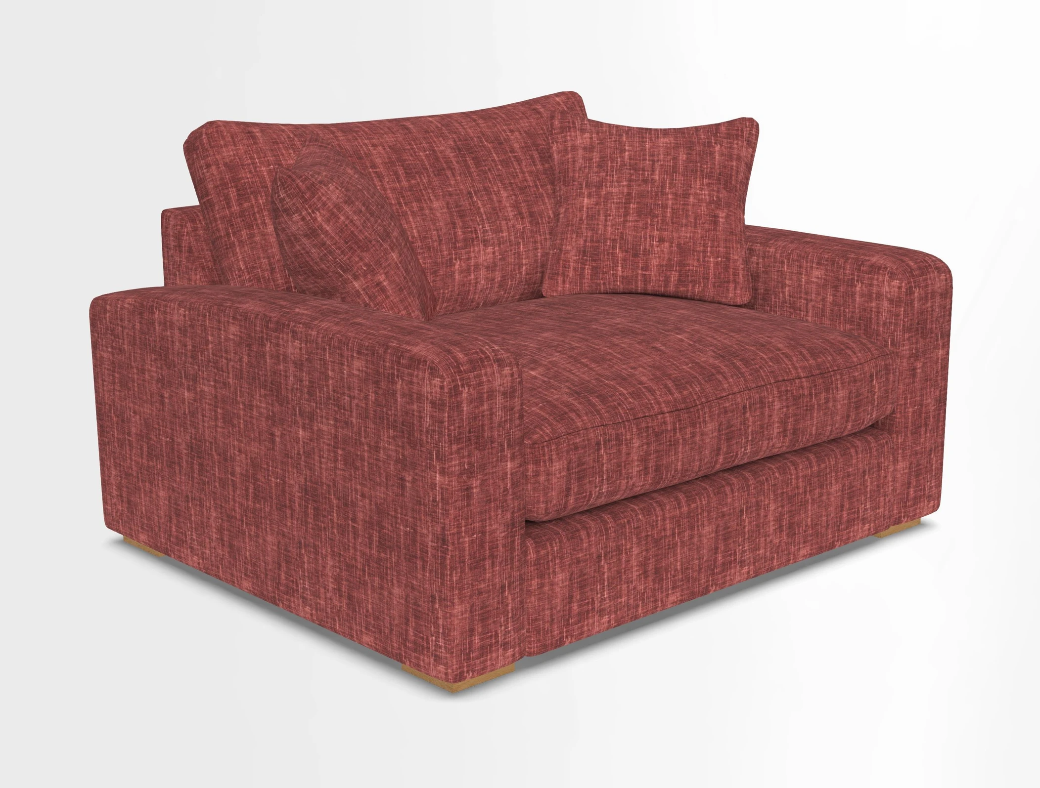 Stockbridge Snuggler in Two Tone Plain Biscuit