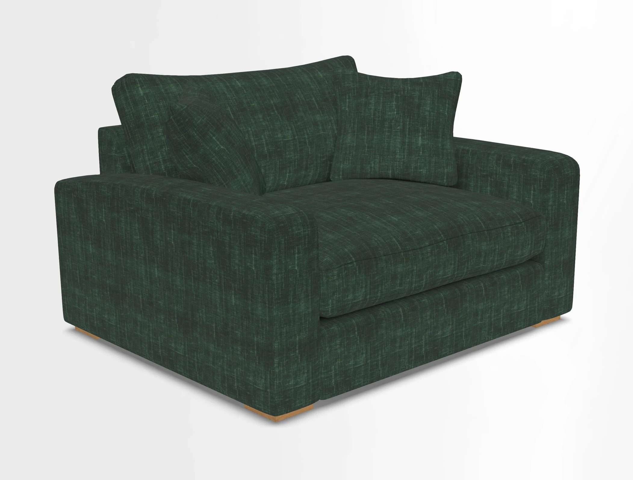 Stockbridge Snuggler in Two Tone Plain Biscuit