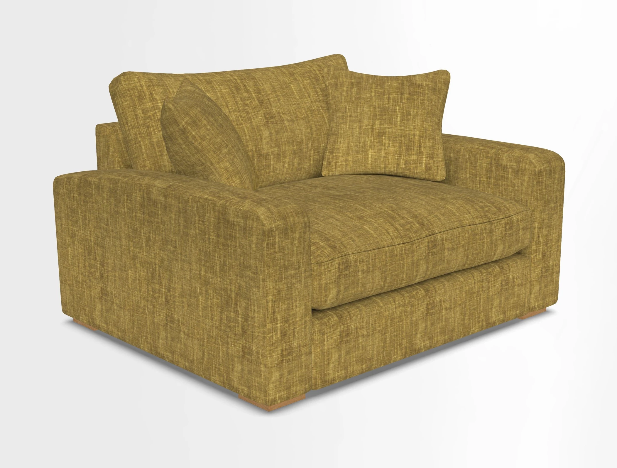 Stockbridge Snuggler in Two Tone Plain Biscuit
