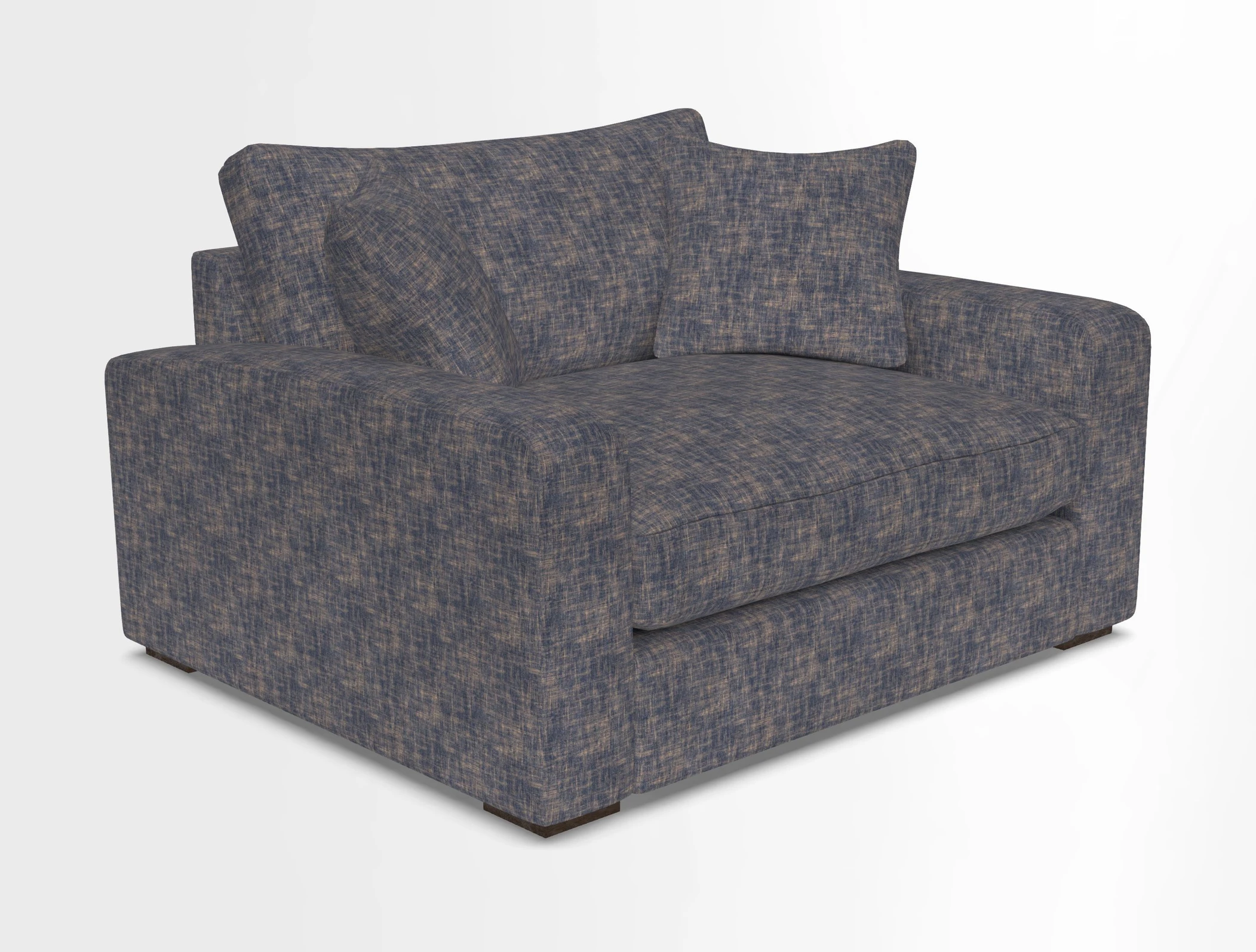 Stockbridge Snuggler in Two Tone Plain Biscuit