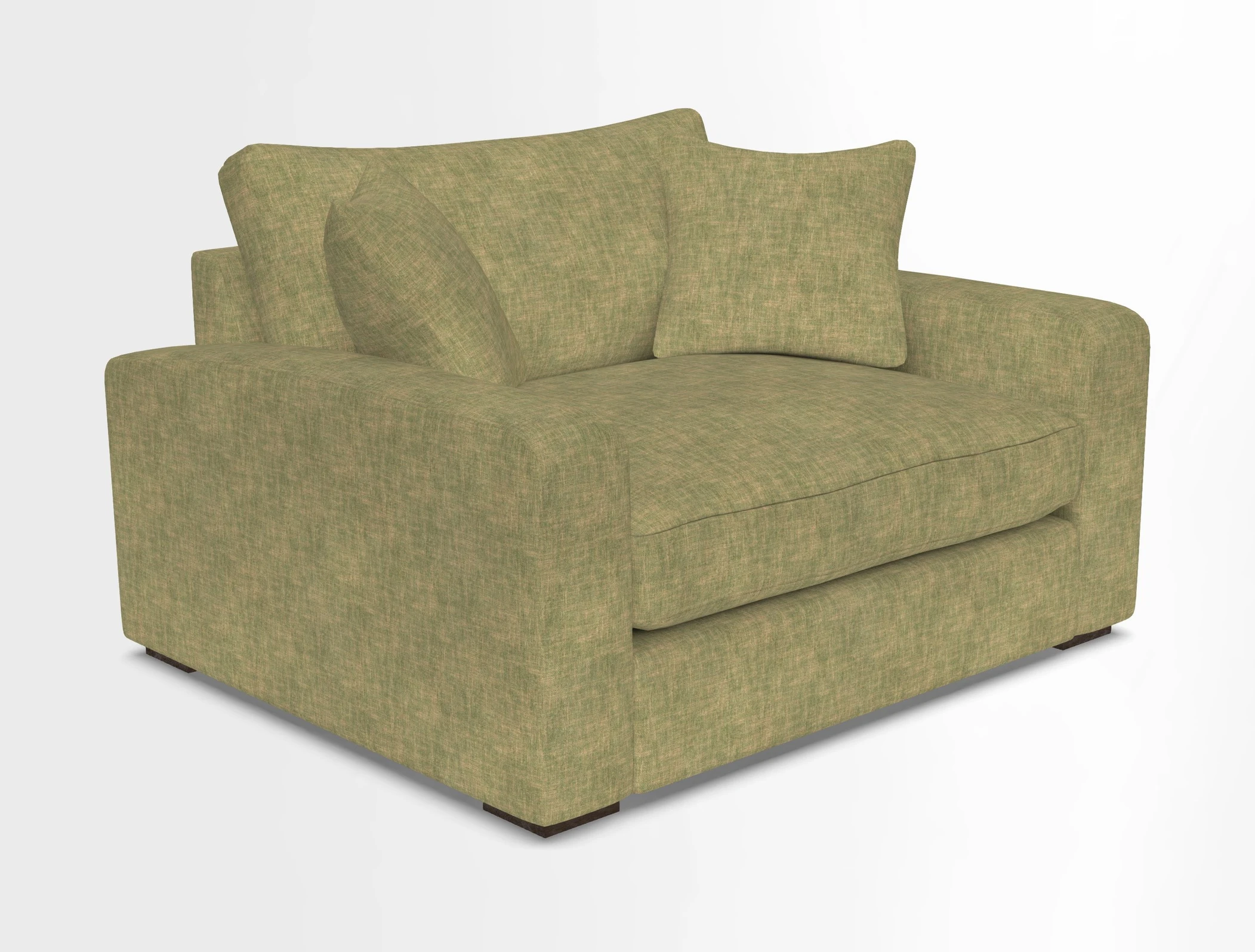 Stockbridge Snuggler in Two Tone Plain Biscuit