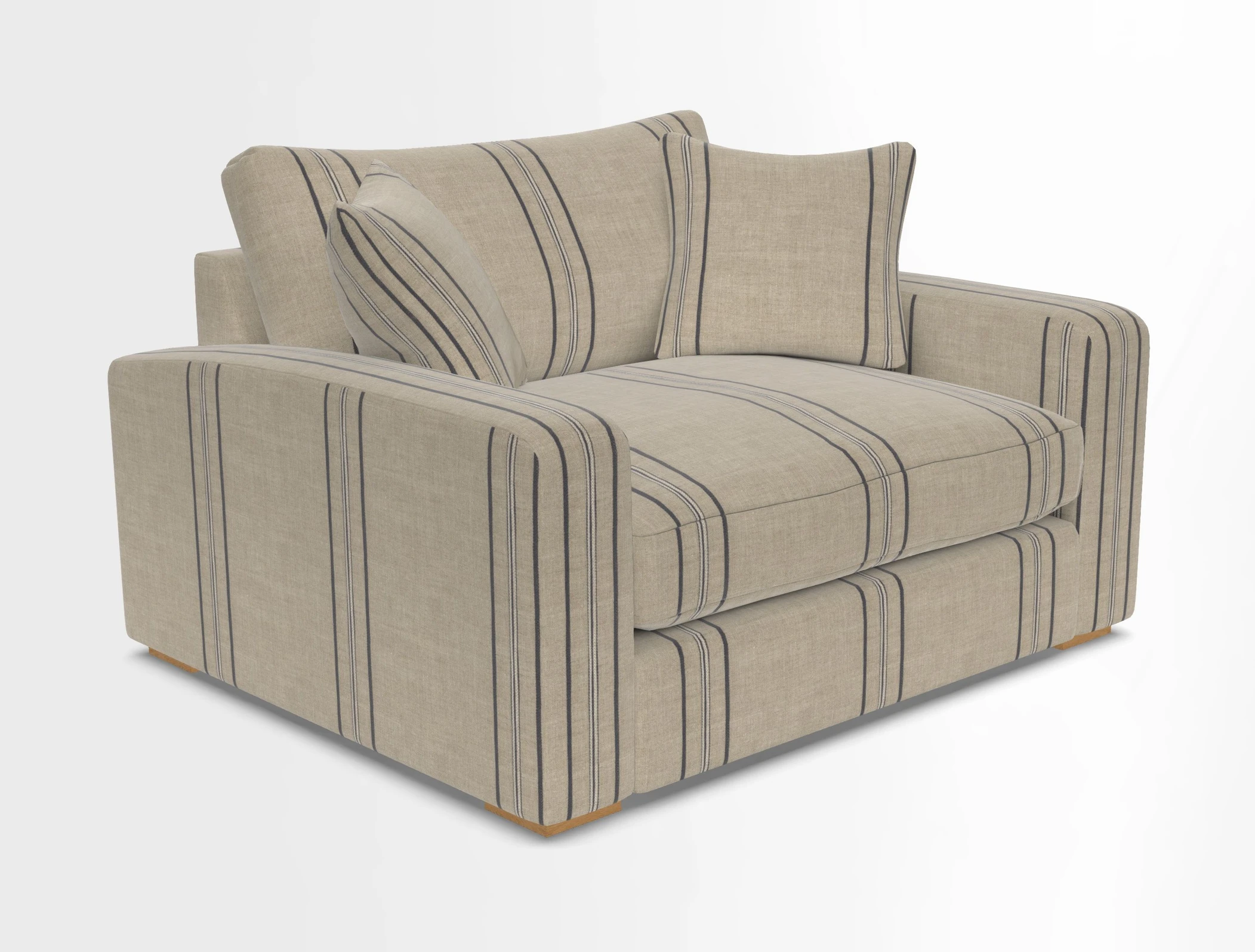 Stockbridge Snuggler in Two Tone Plain Biscuit