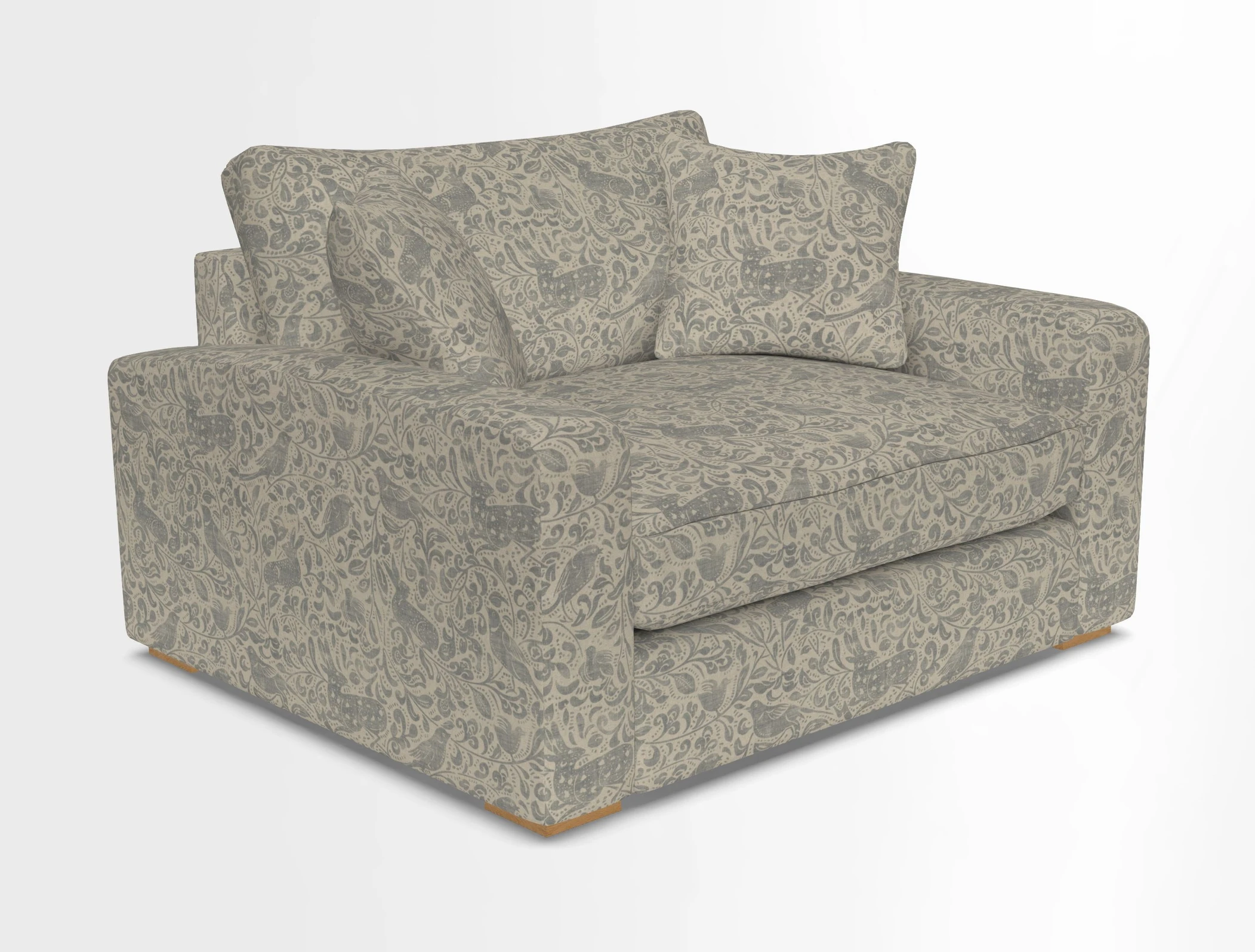Stockbridge Snuggler in Two Tone Plain Biscuit