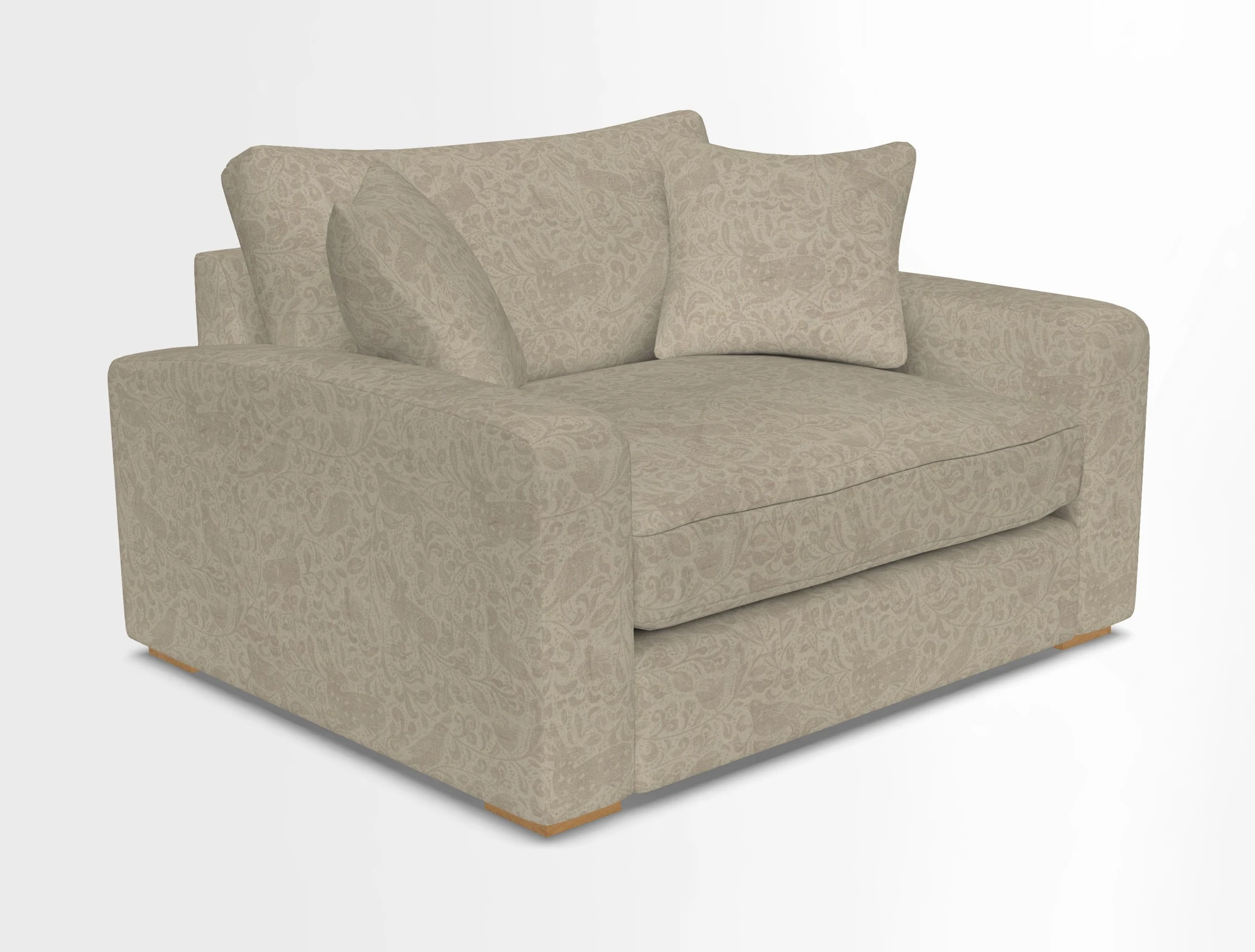 Stockbridge Snuggler in Two Tone Plain Biscuit