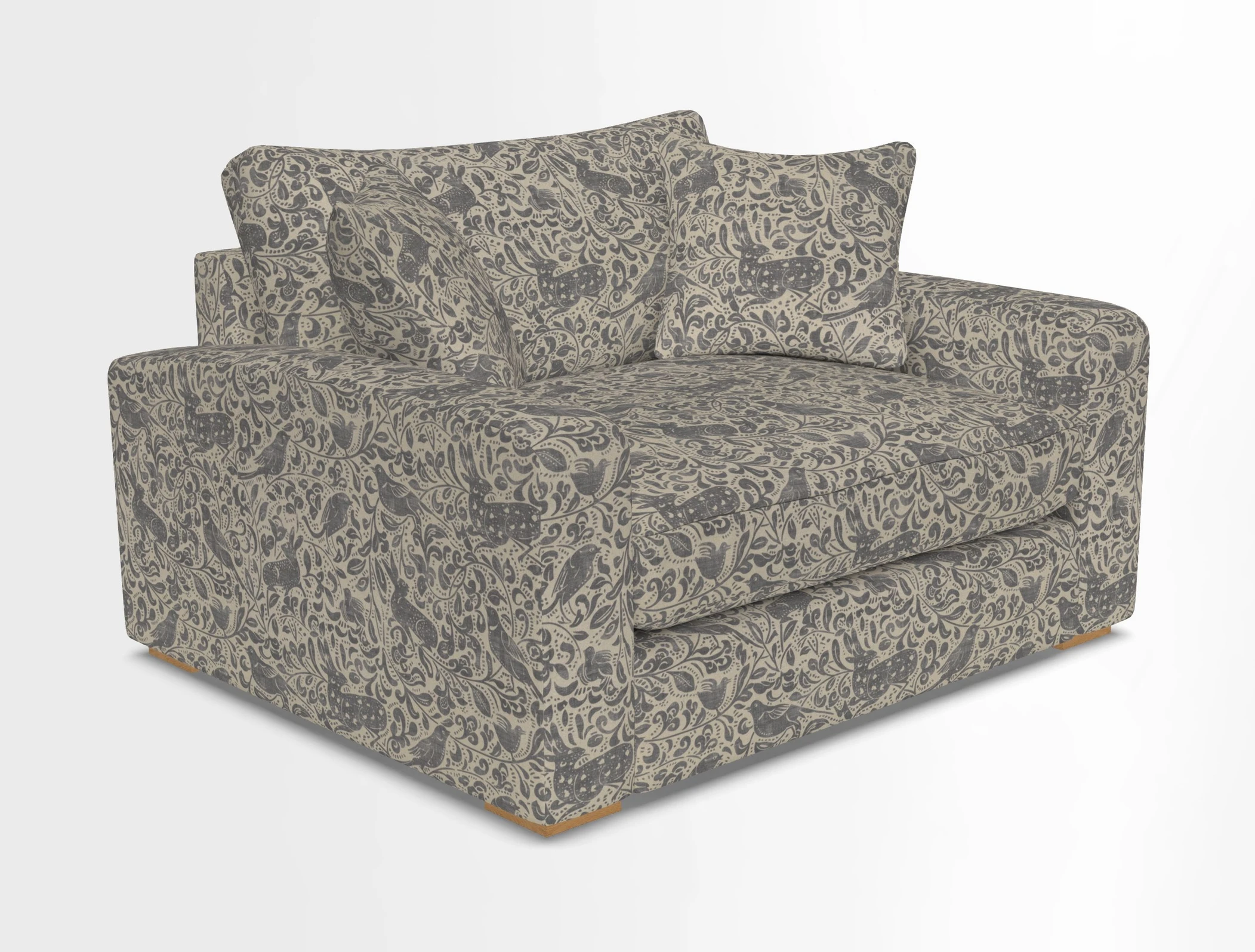 Stockbridge Snuggler in Two Tone Plain Biscuit