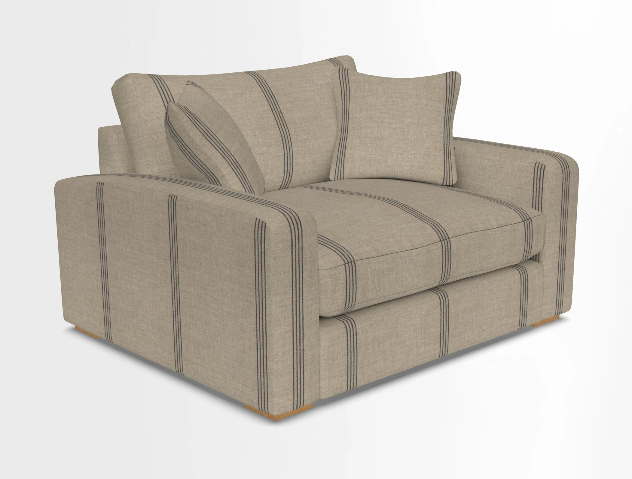 Stockbridge Snuggler in Two Tone Plain Biscuit