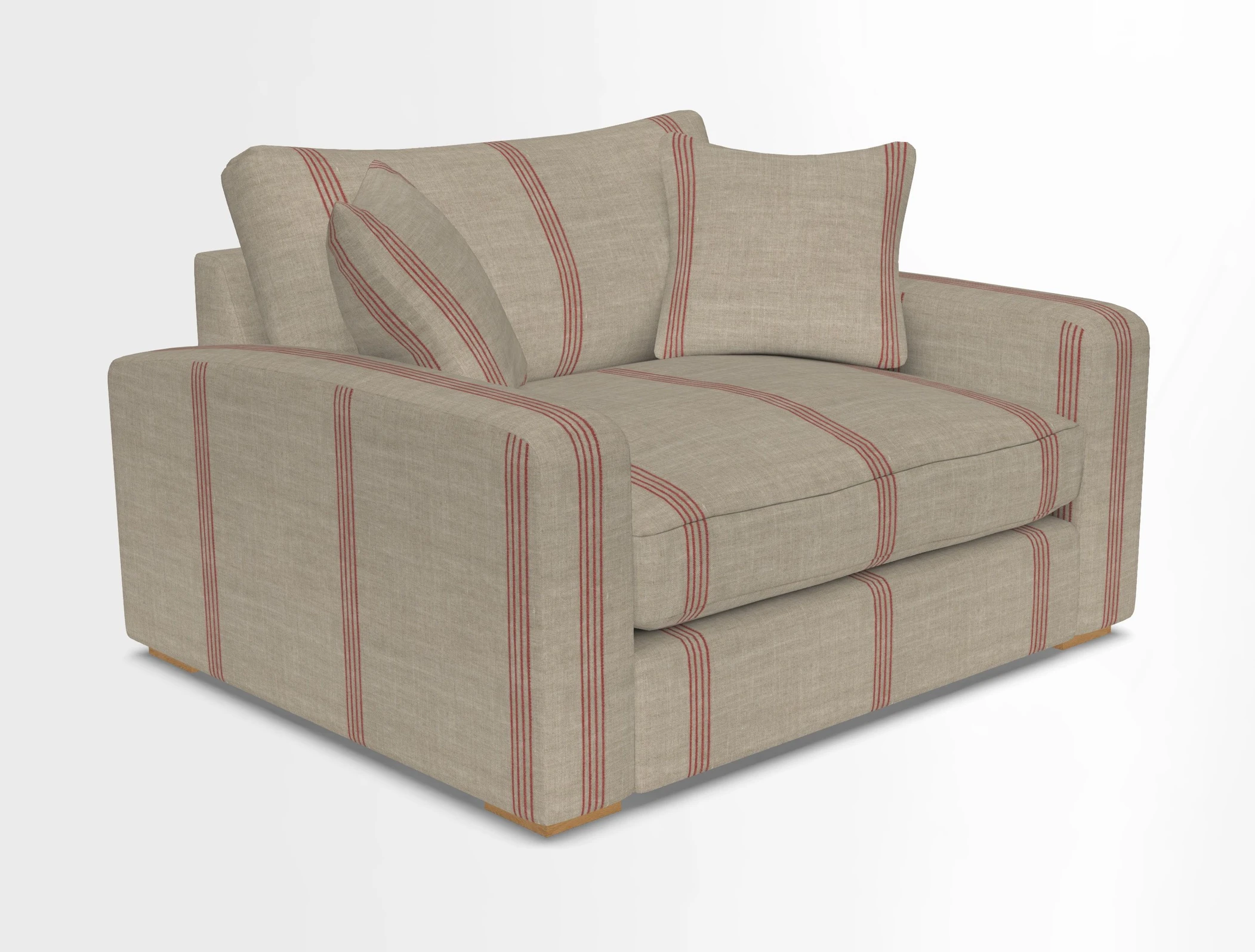 Stockbridge Snuggler in Two Tone Plain Biscuit