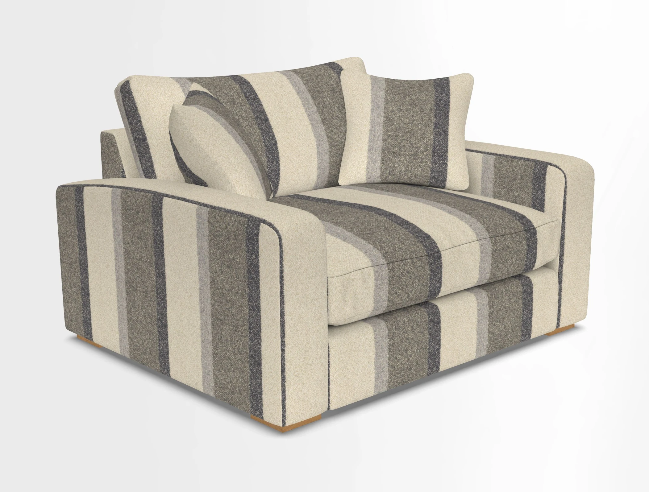 Stockbridge Snuggler in Two Tone Plain Biscuit