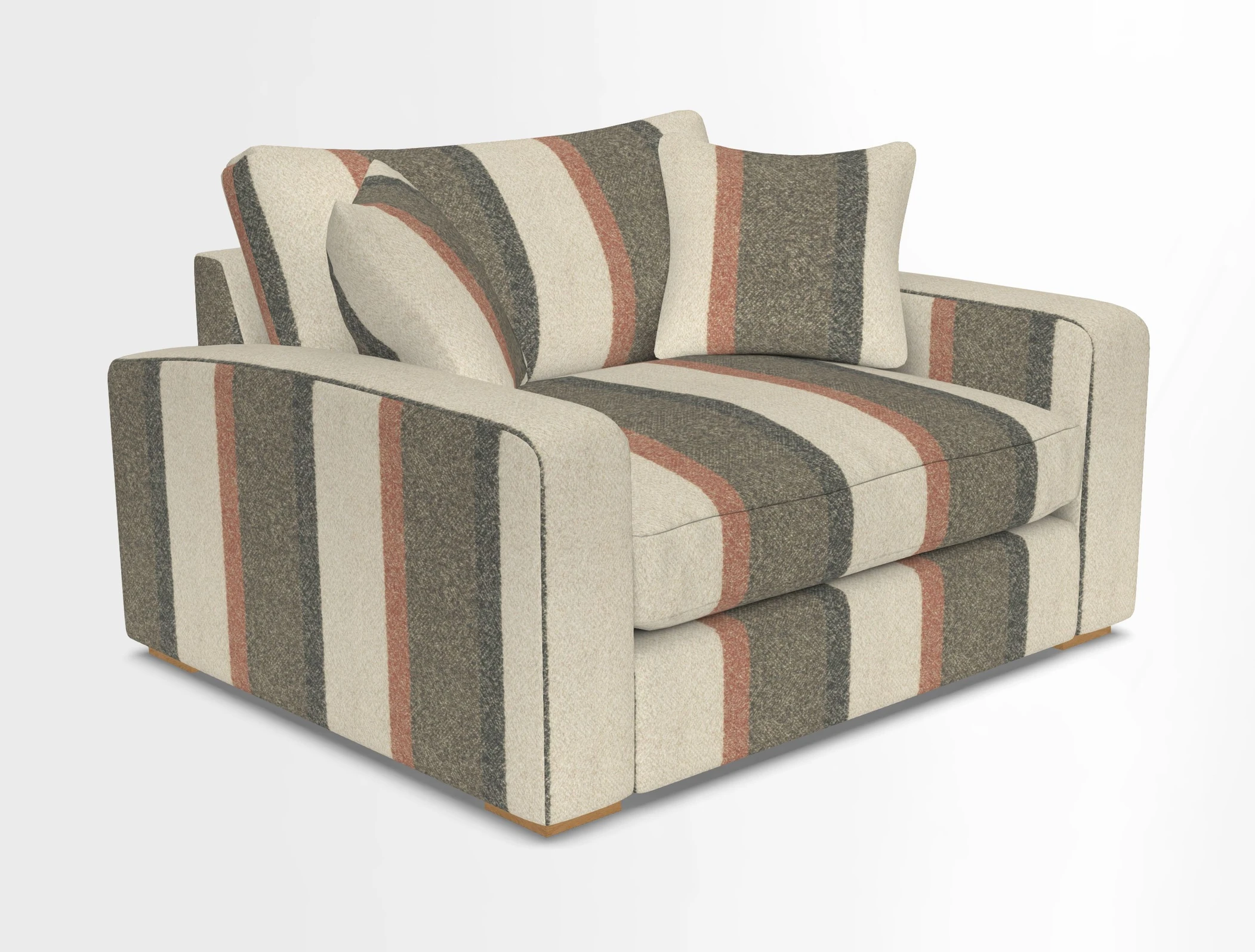 Stockbridge Snuggler in Two Tone Plain Biscuit
