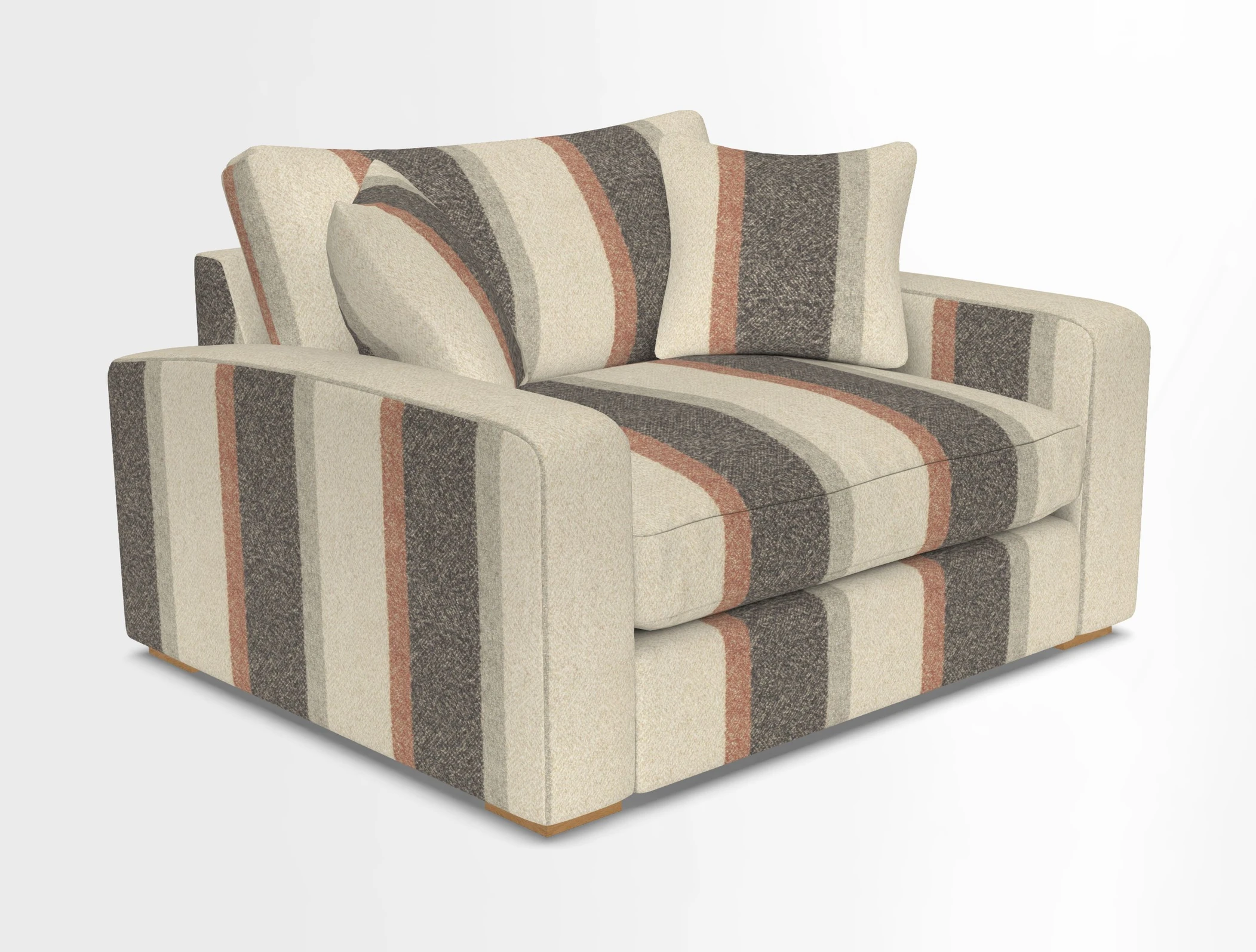 Stockbridge Snuggler in Two Tone Plain Biscuit
