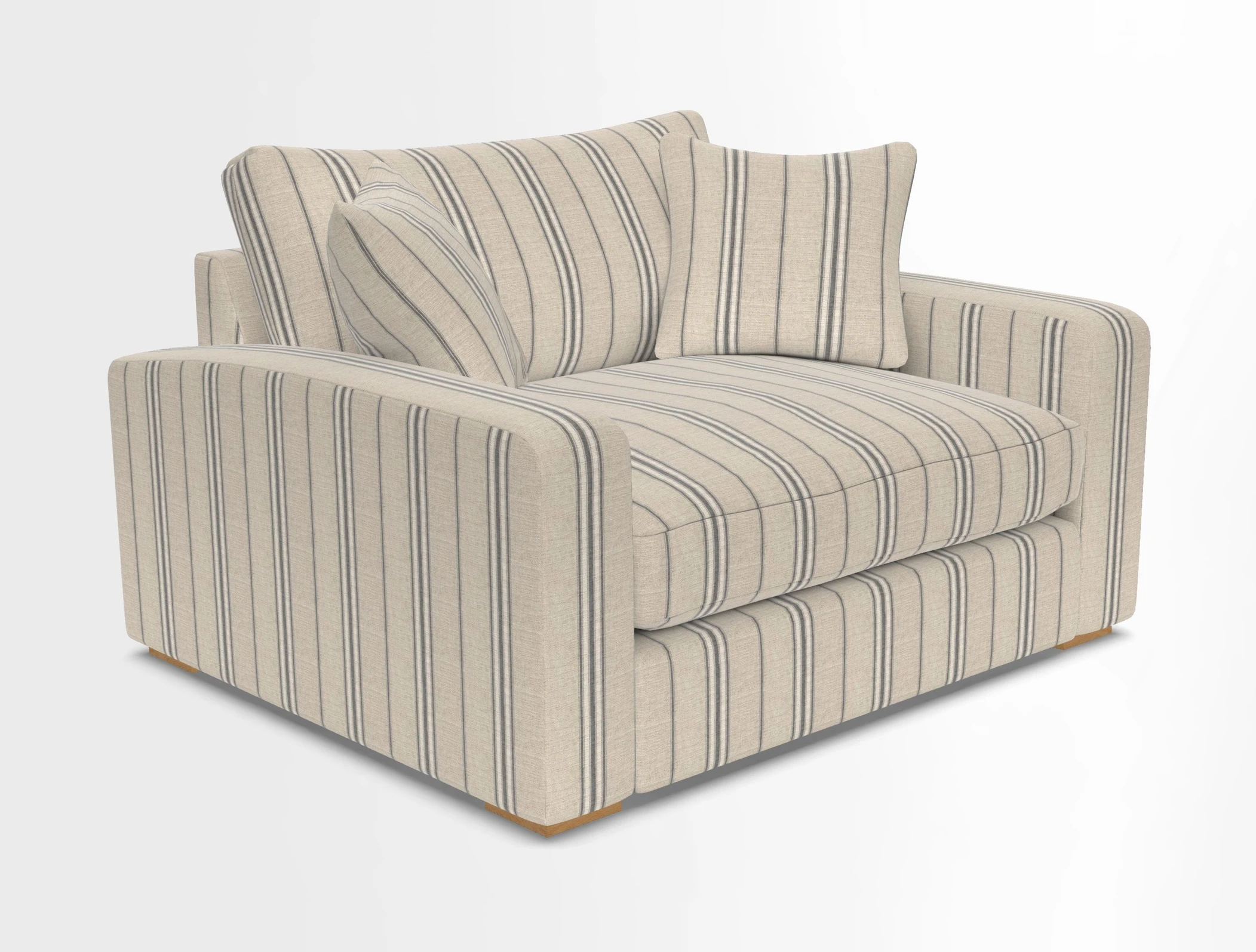 Stockbridge Snuggler in Two Tone Plain Biscuit